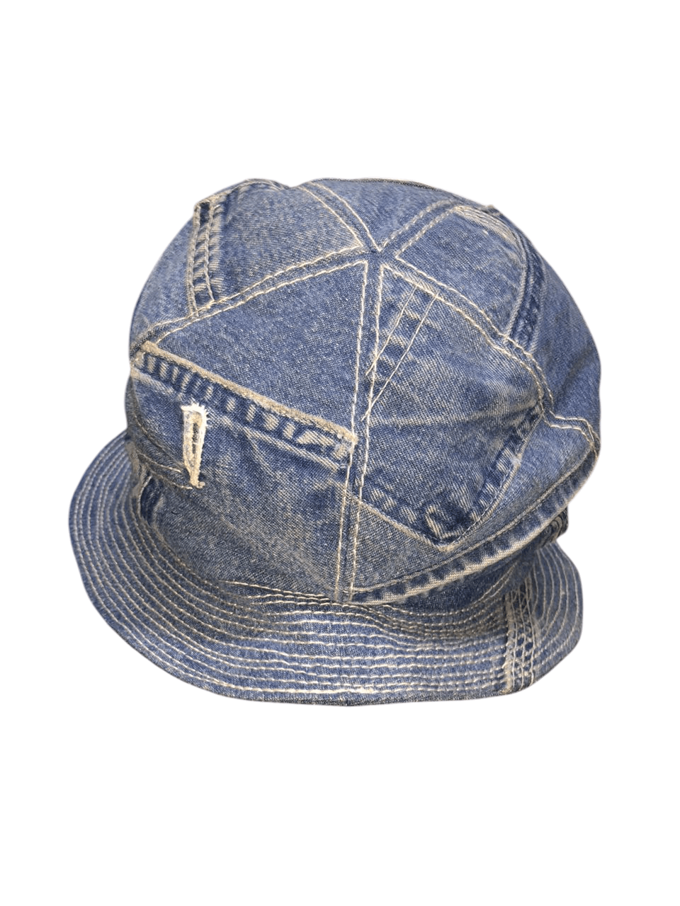 Craftsman Vtg Craftman UnionMade Patchwork Hats Inpired Kapital Design Size ONE SIZE - 6 Thumbnail
