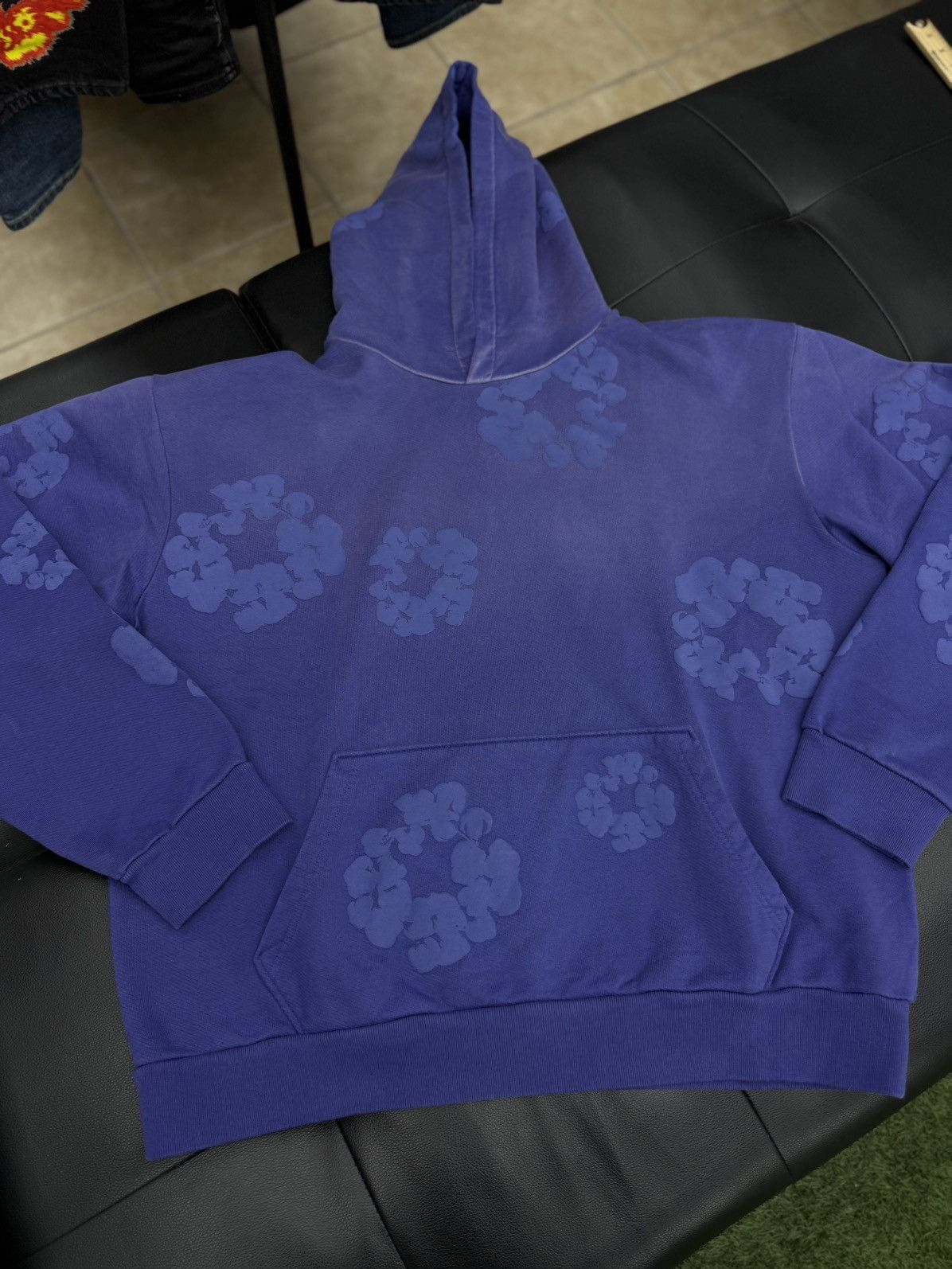 DENIM TEARS Denim Tears BLUE 2025 Cotton Wreath Hoodie XXL (NEW) Size US XXL / EU 58 / 5 - 3 Thumbnail