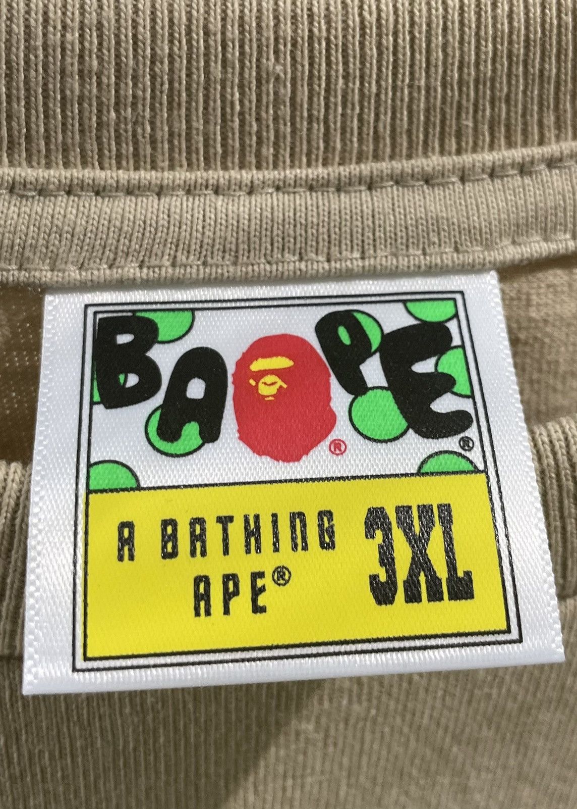 Bape BAPE COLLEGE COLLEGE RELAXED FIT TEE Size US XXL / EU 58 / 5 - 3 Thumbnail