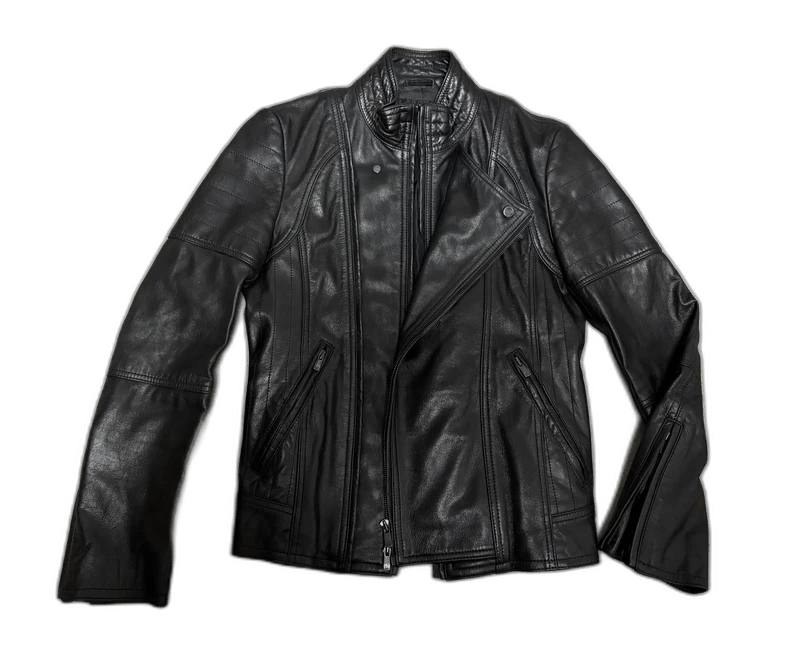 Yohji Yamamoto Vintage Black Leather Jacket with Unique Design Size M / US 6-8 / IT 42-44 - 1 Thumbnail