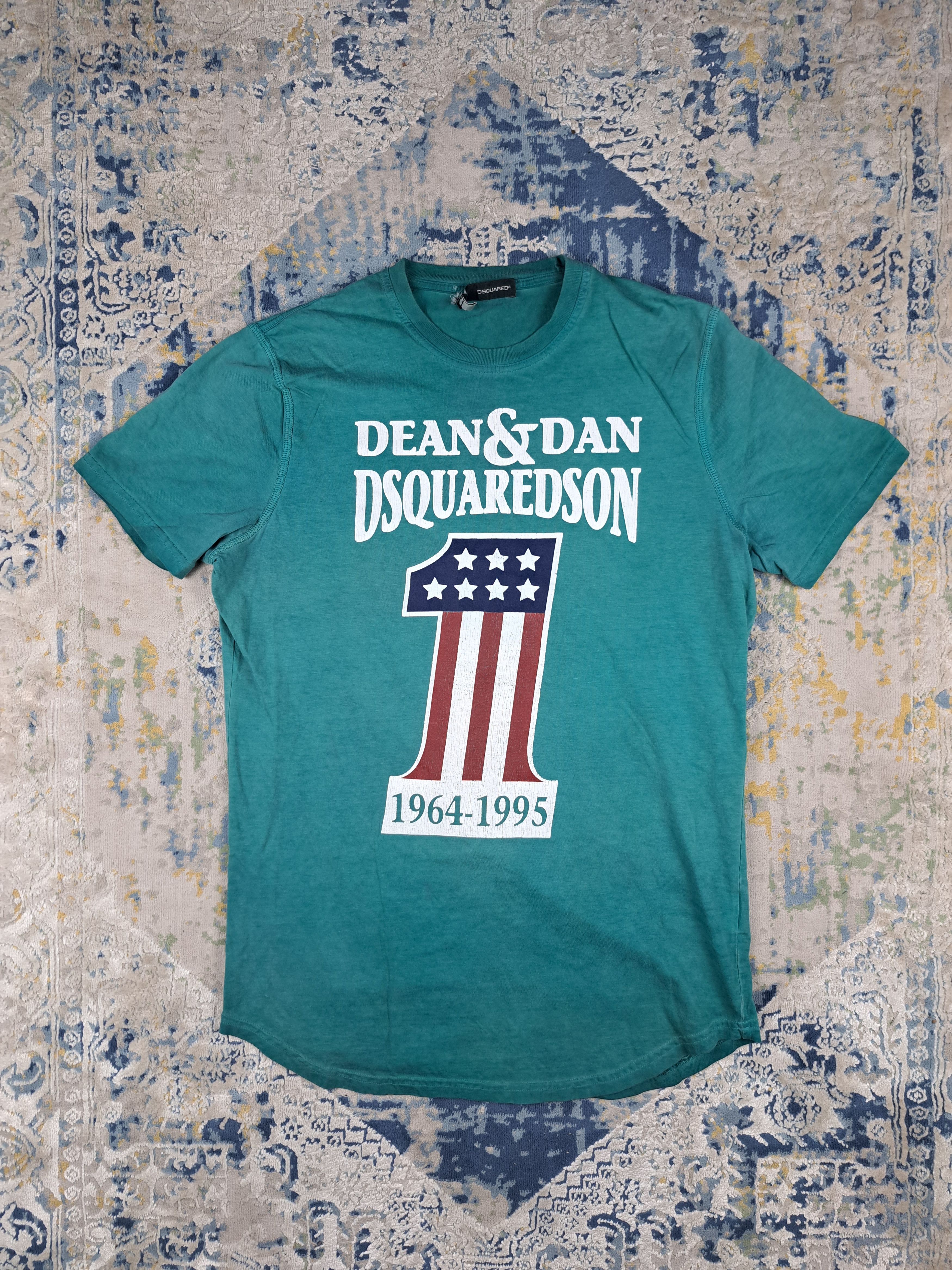 Dsquared2 Dsquared 2 Dean & Dan "1" y2k Tee Drip Swag Luxury Designer Size US L / EU 52-54 / 3 - 1 Thumbnail