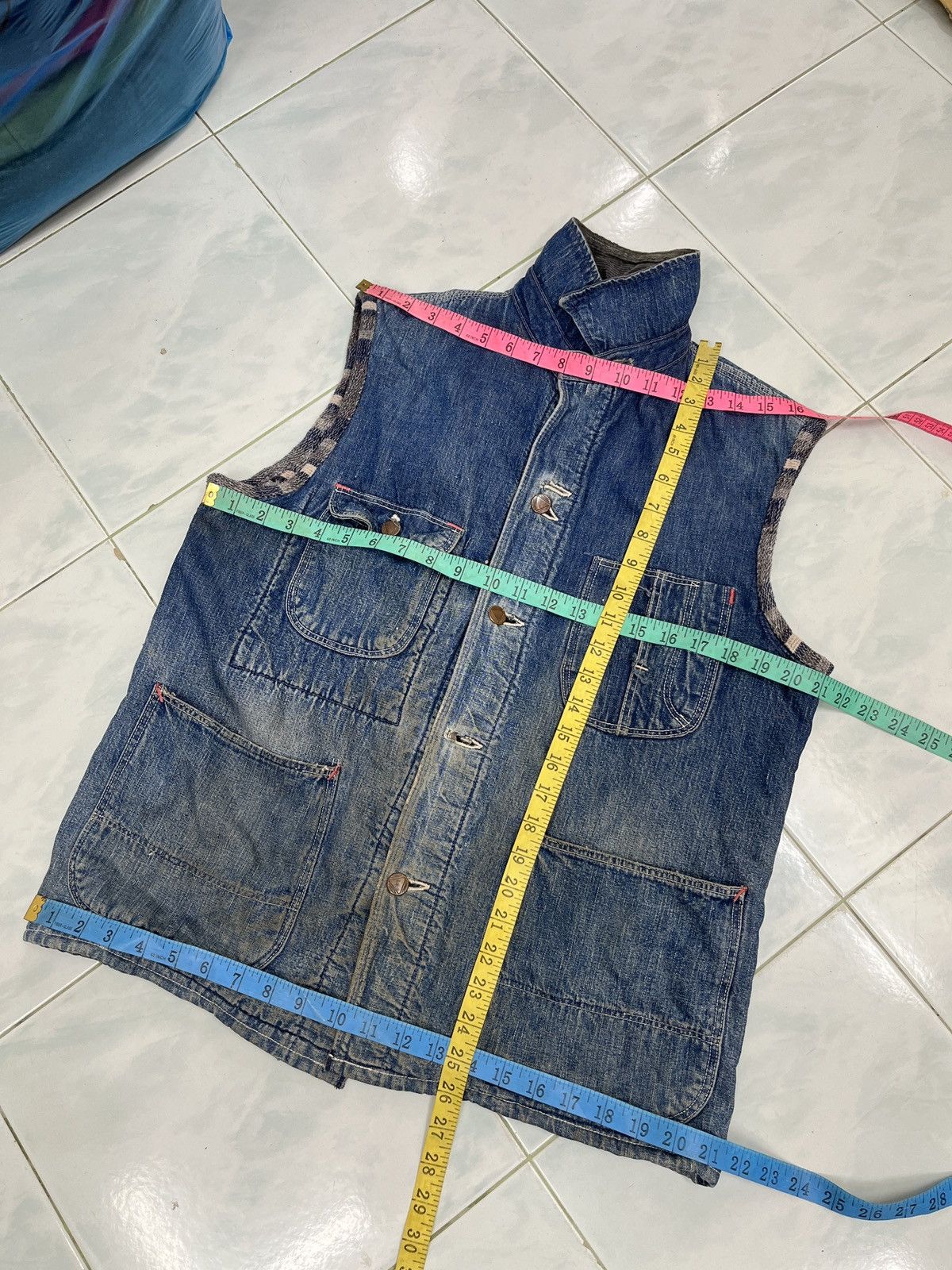 Sears 🔥🔥🔥STEALS VTG SEARS DENIM VEST REWORKED Size US S / EU 44-46 / 1 - 21 Thumbnail