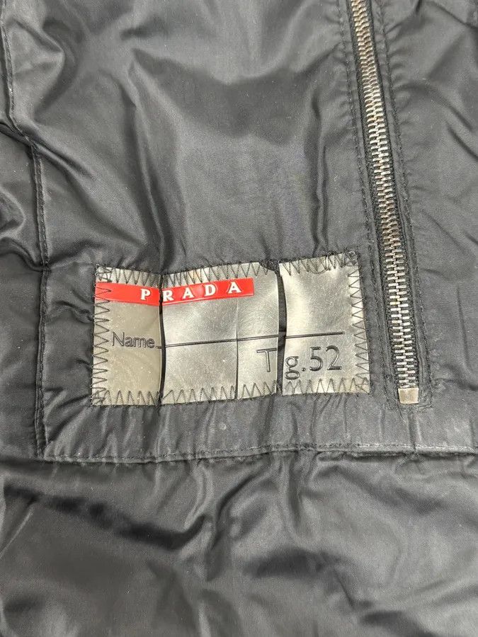 Prada 2000s Prada Black Hooded Parka Ski Jacket Size US L / EU 52-54 / 3 - 12 Thumbnail