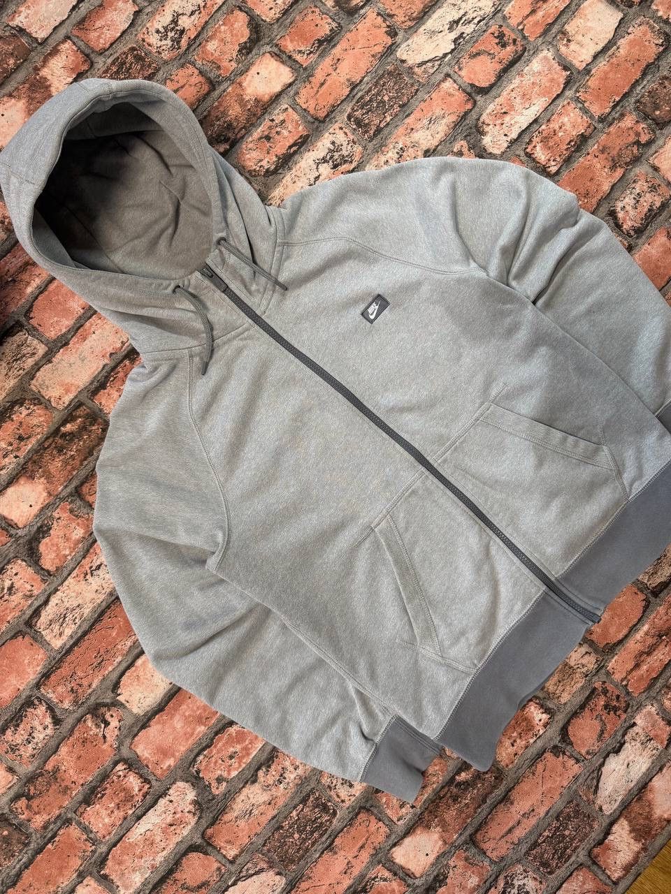 Nike × Vintage 90S NIKE RARE LOGO Y2K SWOOSH RETRO ZIP HOODIE Size US M / EU 48-50 / 2 - 3 Thumbnail