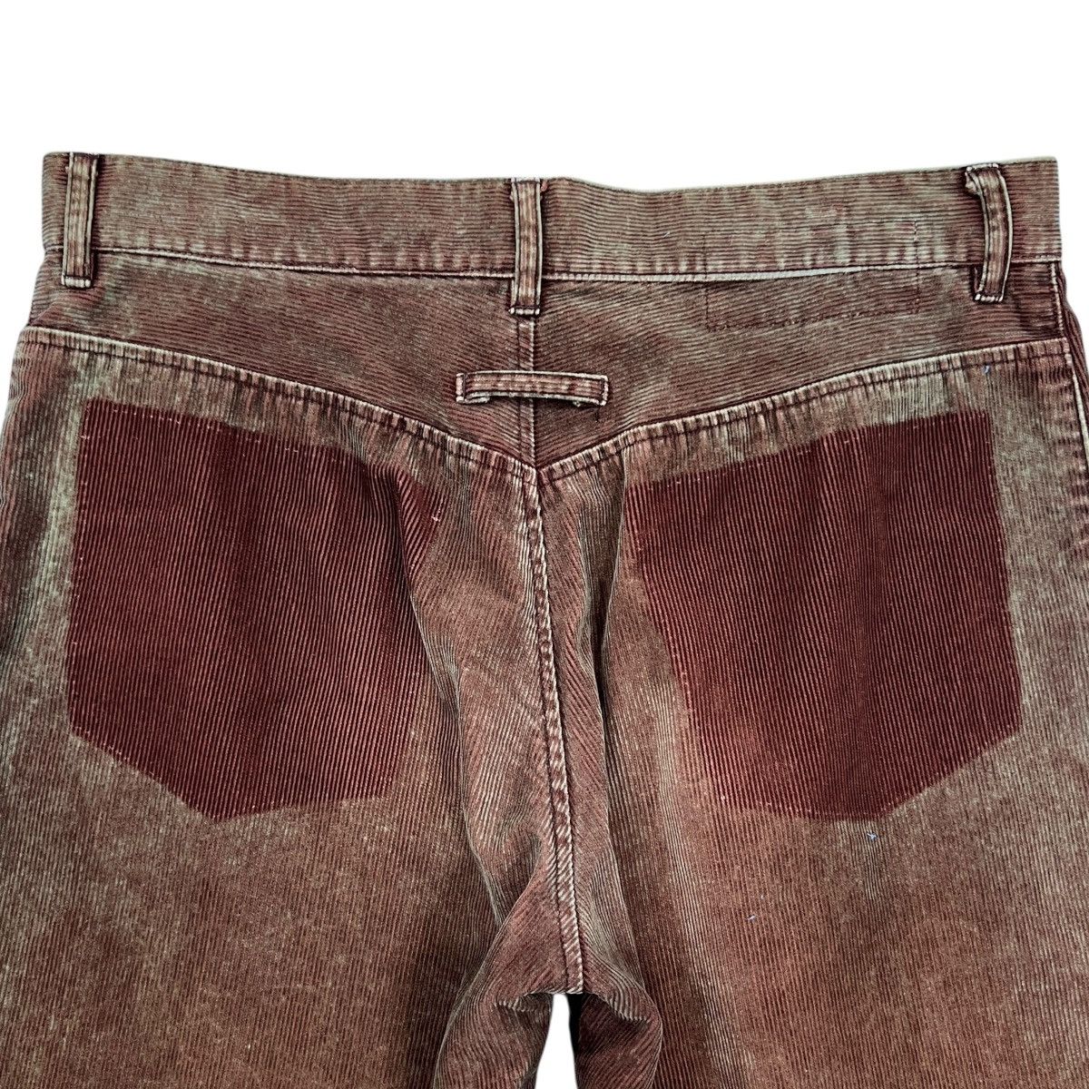Jean Paul Gaultier Jean Paul GAULTIER 90's Trompe-l'oeil Corduroy Wide Pants Size US 44 / EU 60 - 10 Thumbnail
