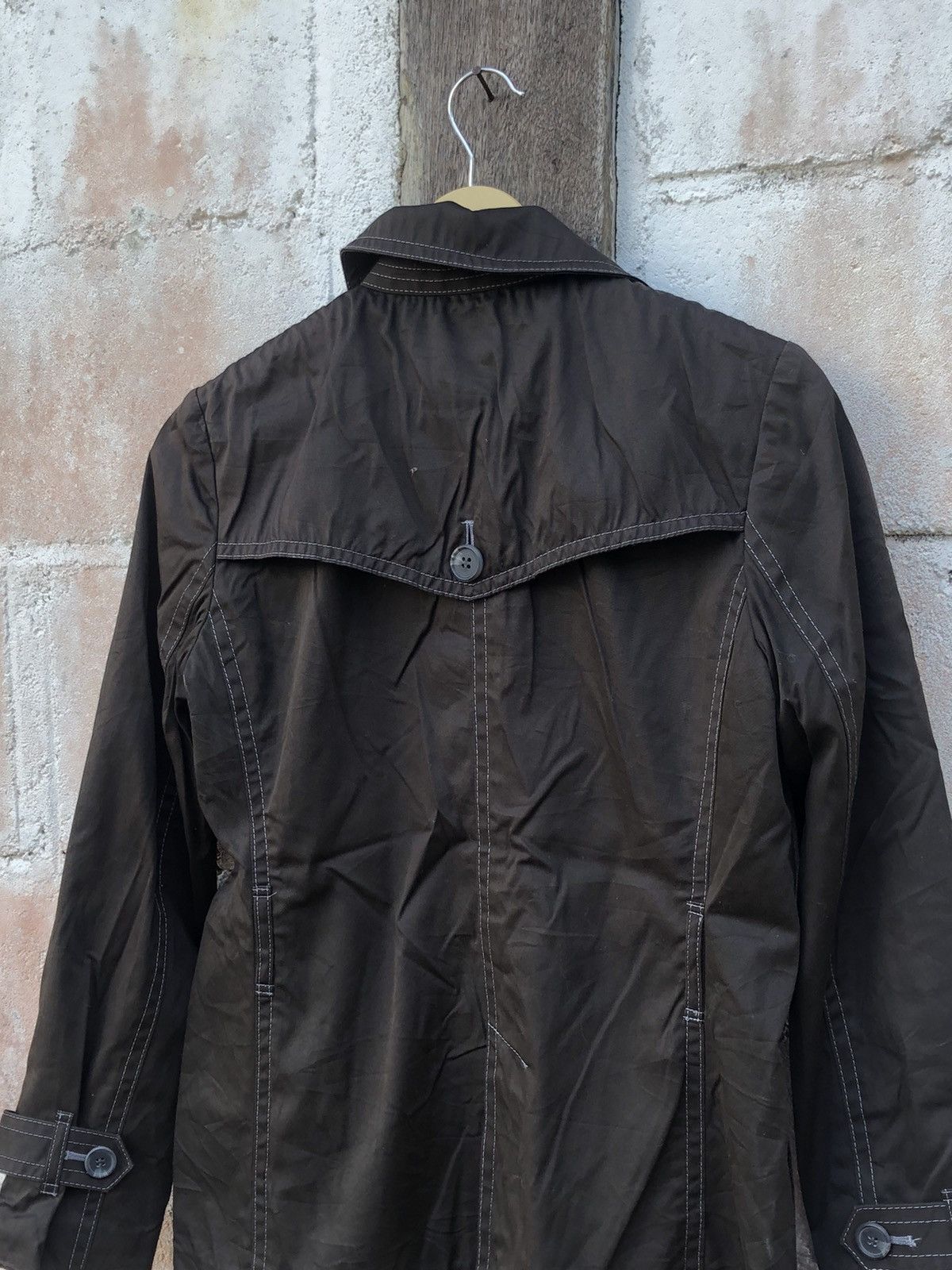 Homme + Femme La × Japanese Brand Garcon Des Gris Trenchcoat Jacket Size M / US 6-8 / IT 42-44 - 6 Thumbnail