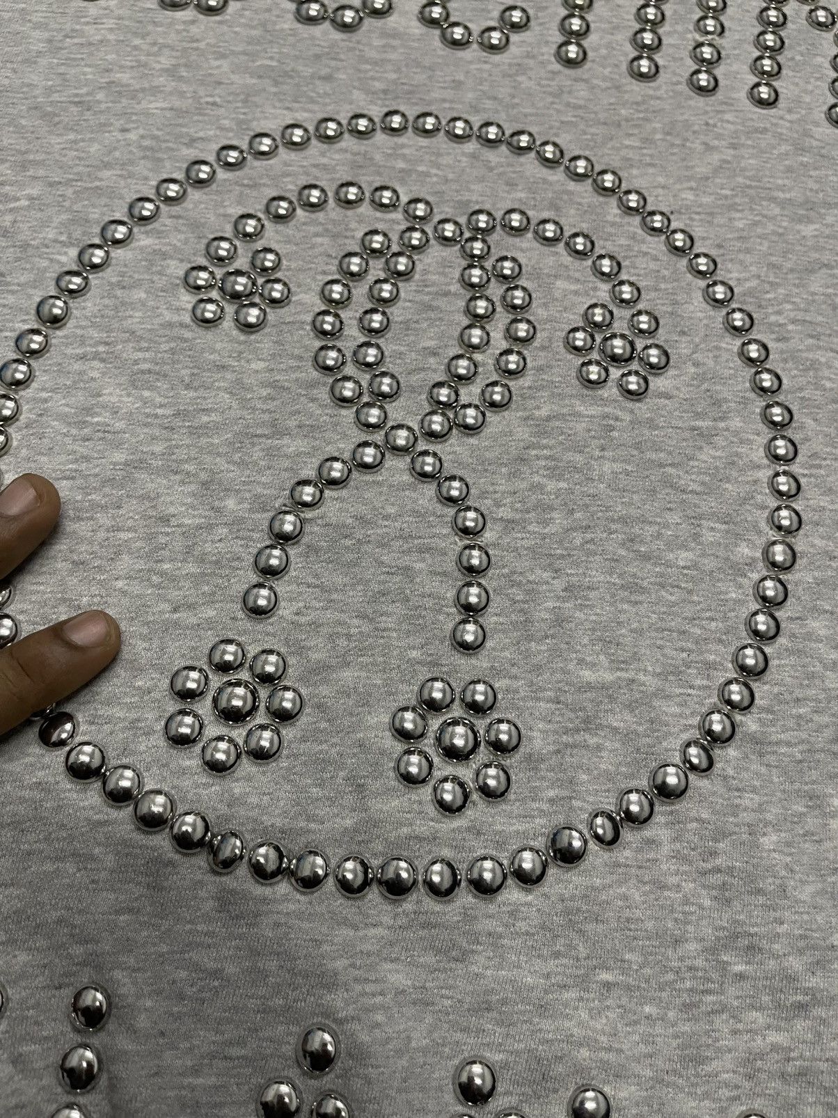 Moschino MOSCHINO WOMEN DOUBLE QUESTION MARK STUDDED CREWNECK RARE Size M / US 6-8 / IT 42-44 - 8 Thumbnail