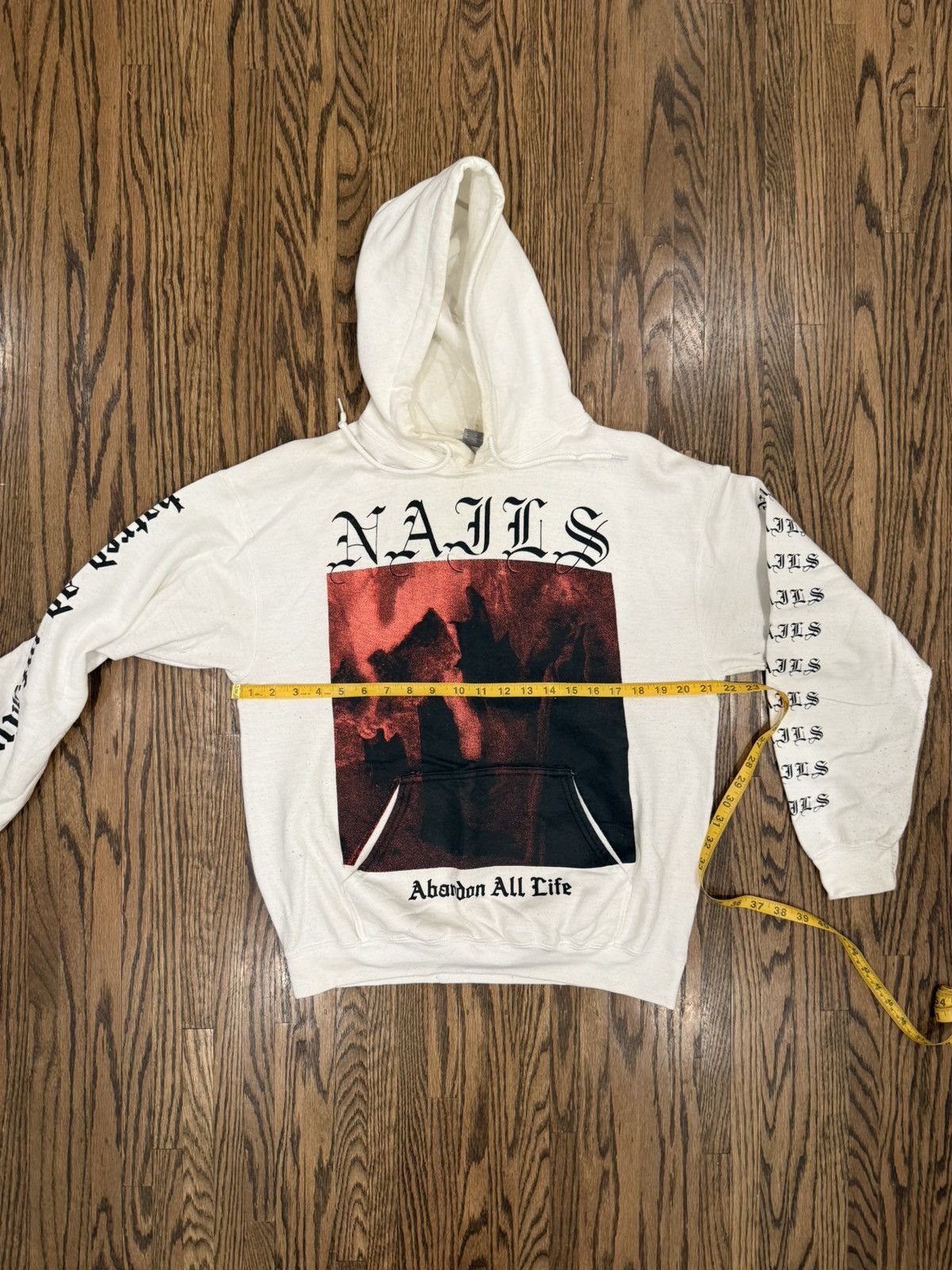 Other RARE!! NAILS | Abandon All Life Hoodie - Medium Size US M / EU 48-50 / 2 - 5 Thumbnail