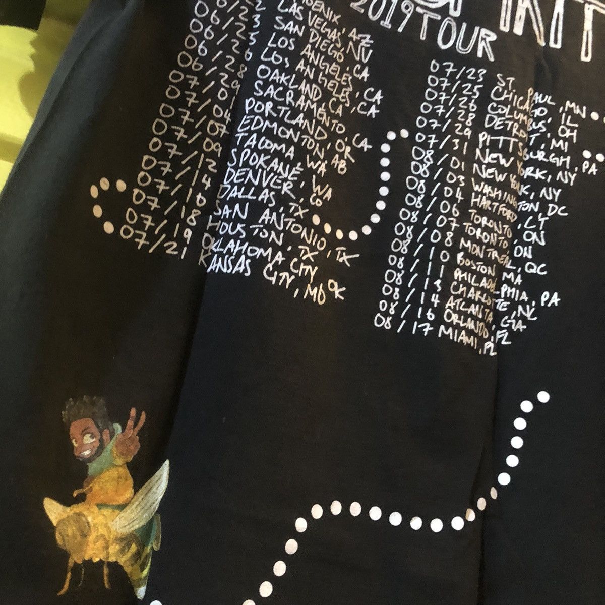 Rap Tees 2019 Khalid Free Spirit Tour Tee Size US M / EU 48-50 / 2 - 1 Thumbnail