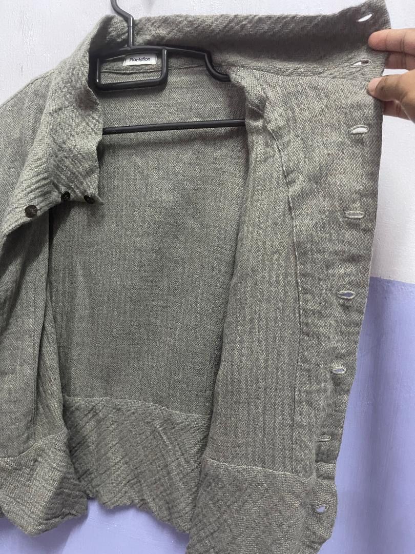 Issey Miyake Issey Miyake by Plantation Wave Style Button Up Shirt Size M / US 6-8 / IT 42-44 - 18 Thumbnail