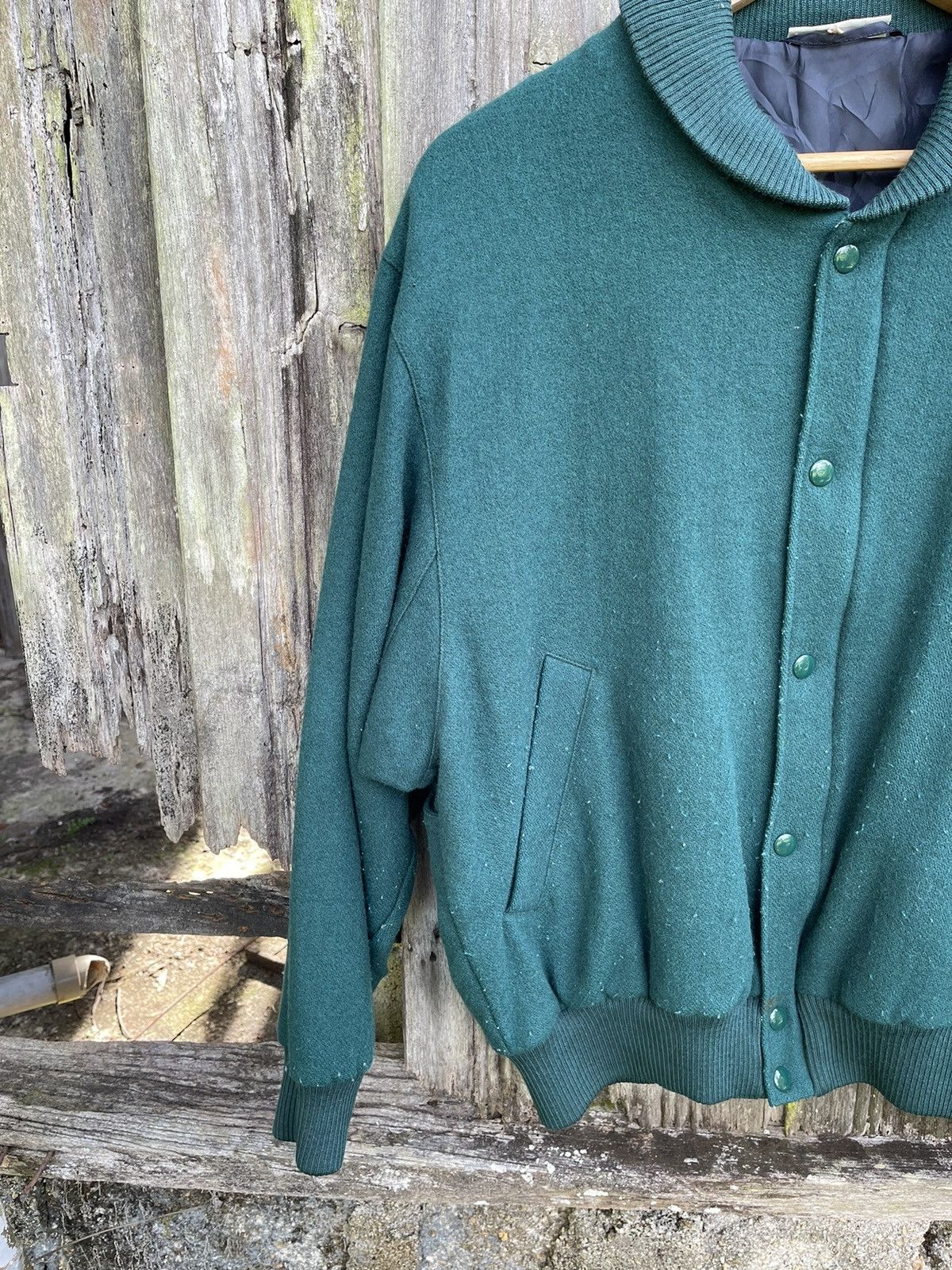 Lacoste Vintage Chemise Lacoste Wool Blend Snap Bomber Cardigan Size US M / EU 48-50 / 2 - 5 Thumbnail