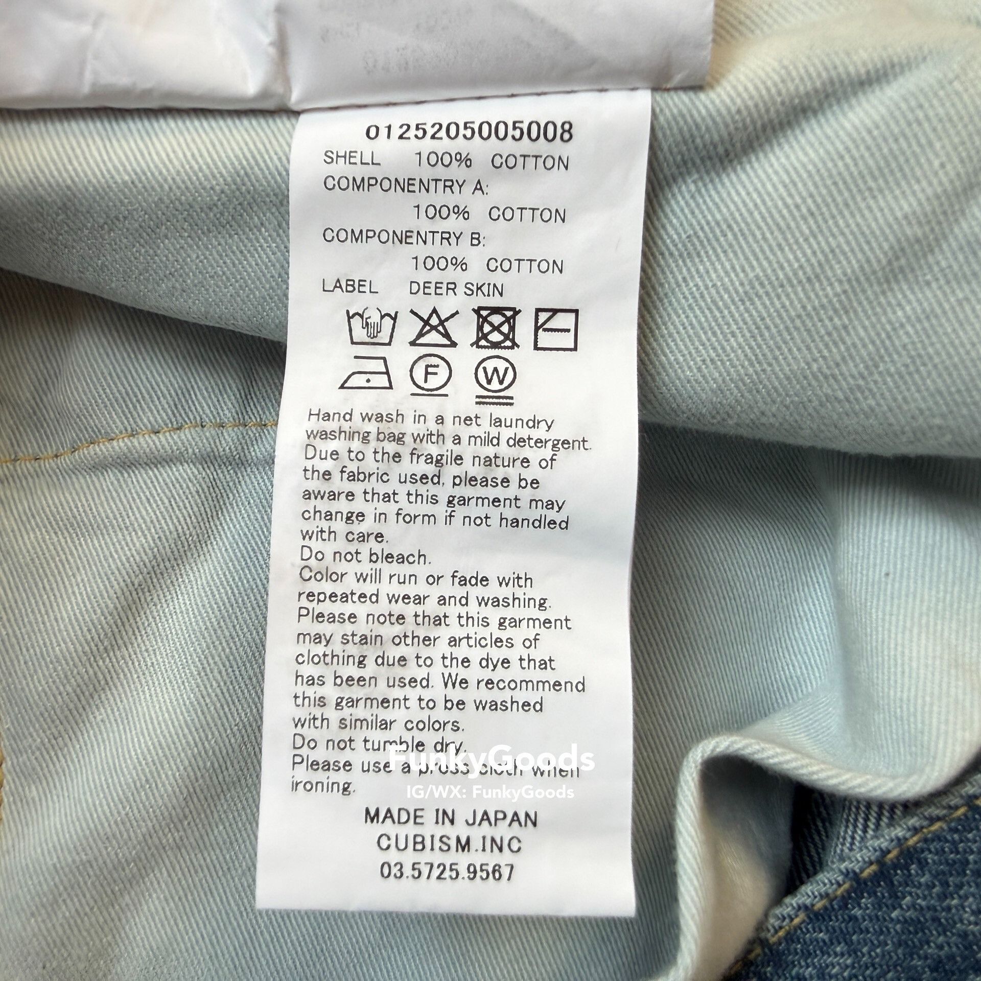 Visvim visvim wide damaged 41 denim pants Size US 34 / EU 50 - 8 Thumbnail