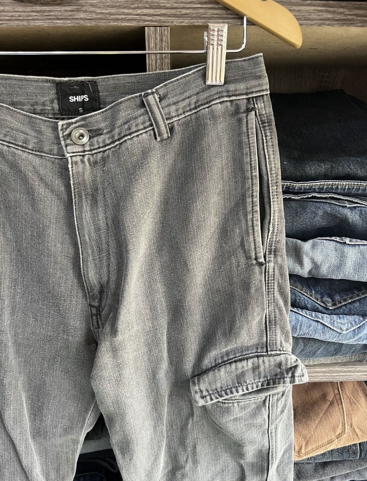 SHIPS 🔥Ships 6 Pockets Cargo Pant Size US 29 - 9 Thumbnail