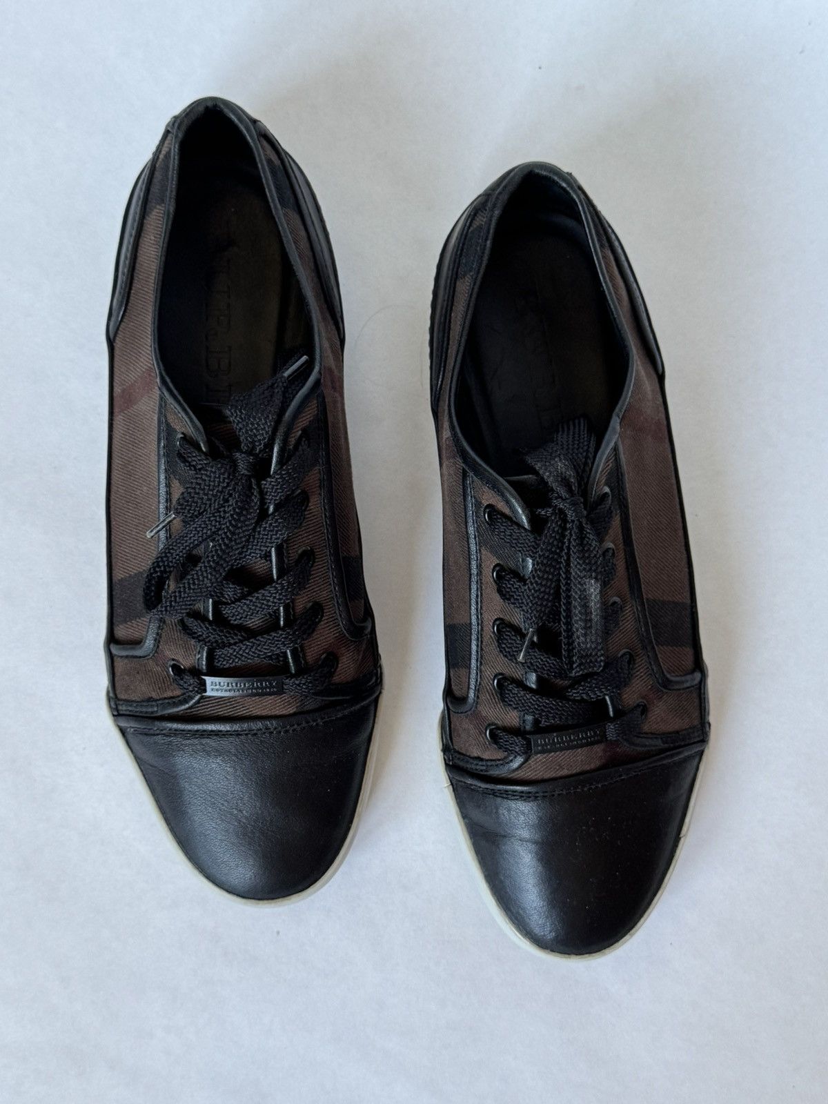 Burberry Burberry sneakers low profile with the nova check Size: 41 Size US 8 / EU 41 - 9 Thumbnail