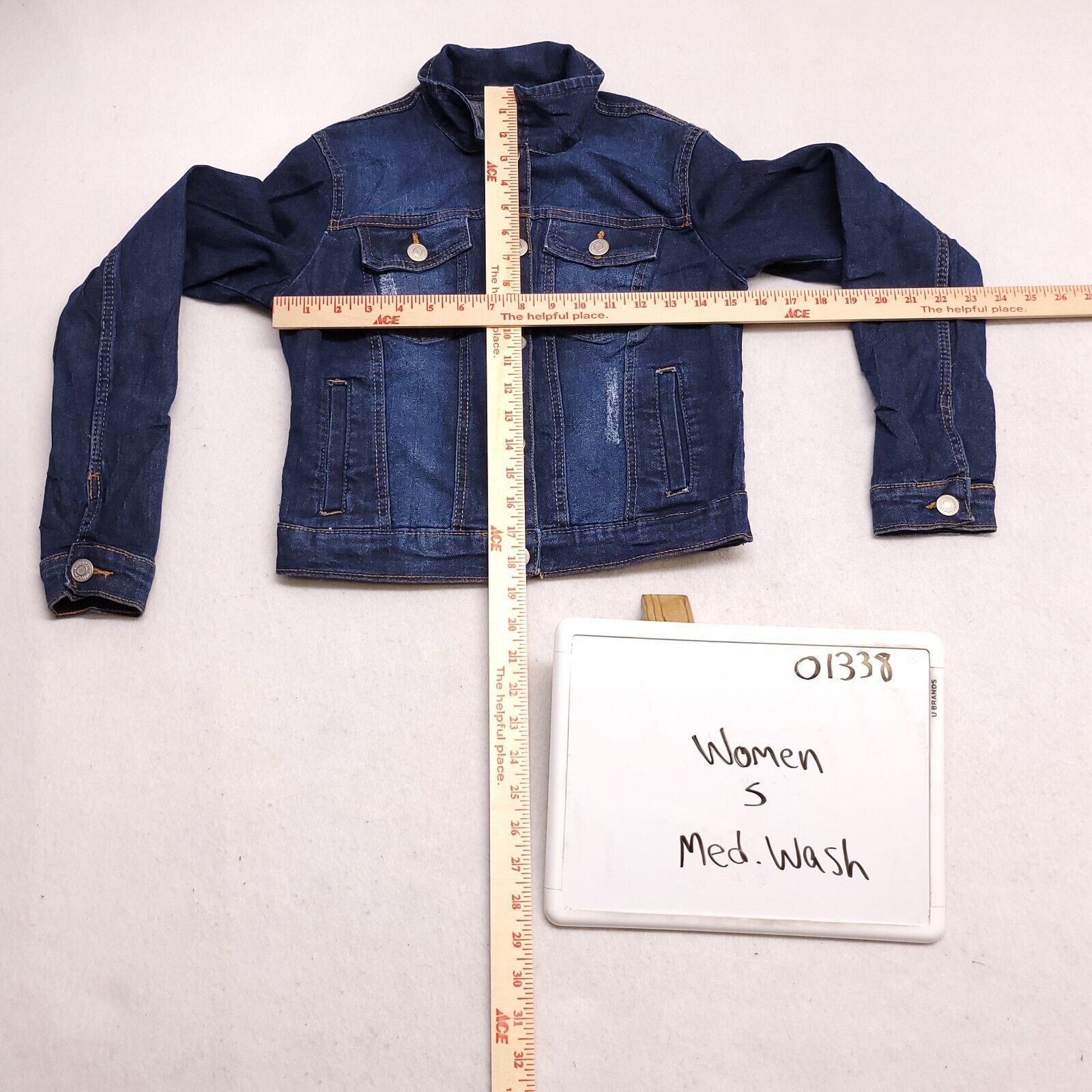 New Look New Look Casual Button Up Denim Jacket Womens Size S Blue Size S / US 4 / IT 40 - 6 Thumbnail