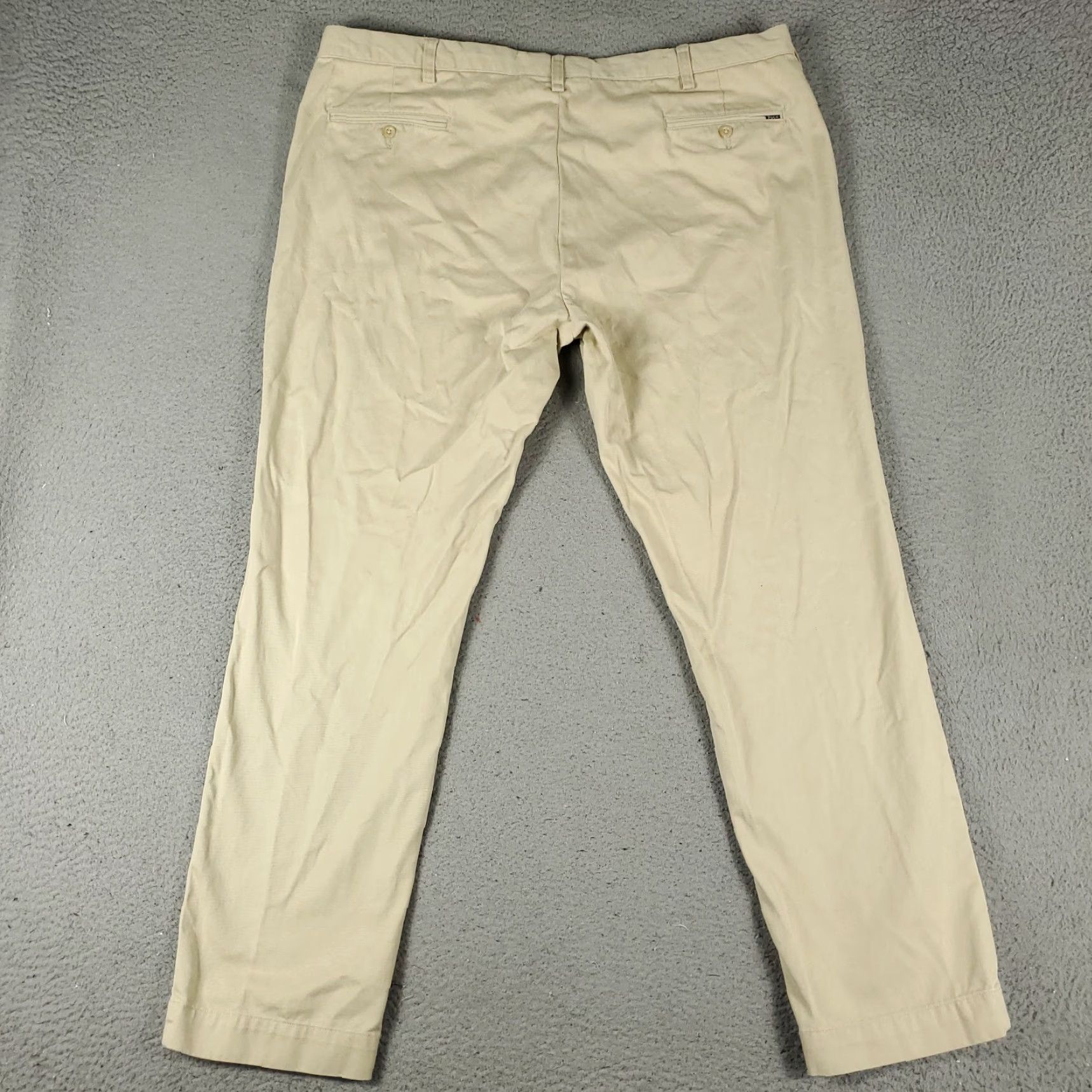 Ralph Lauren Ralph Lauren Pants Mens 42x32 Beige Chino Trousers Comfort Flat Front Size US 42 / EU 58 - 7 Thumbnail