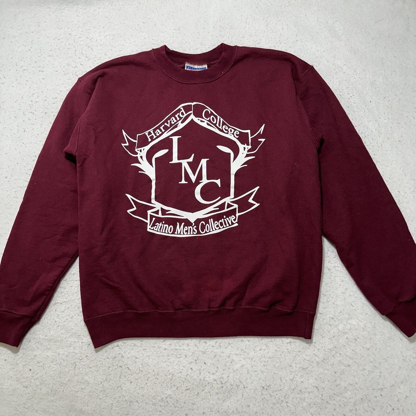 Hanes Vintage Harvard College Latino Collective Sweatshirt Hanes Size US S / EU 44-46 / 1 - 1 Thumbnail