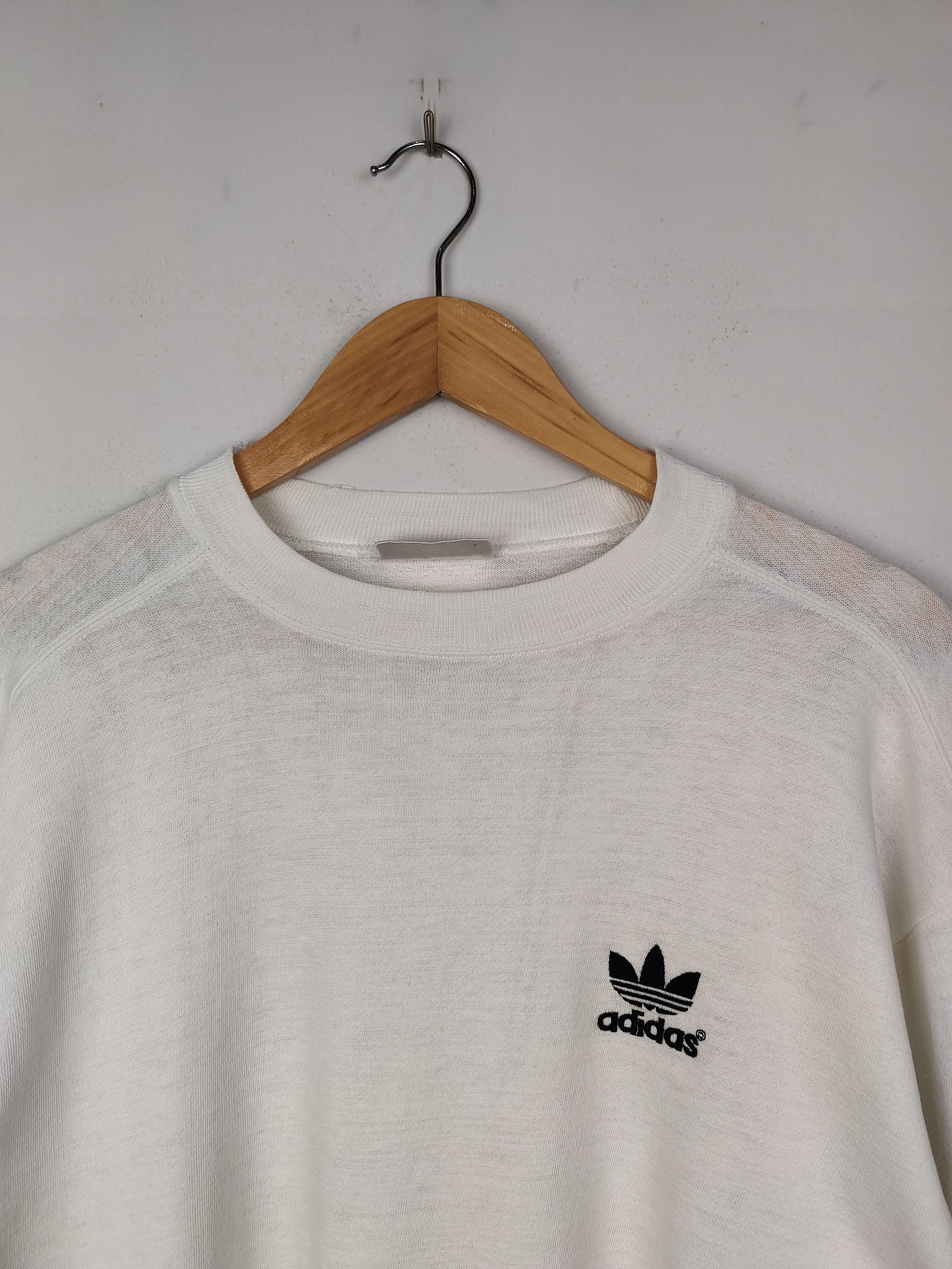 Adidas Vintage 90s Adidas Sweatshirt Size US M / EU 48-50 / 2 - 2 Thumbnail