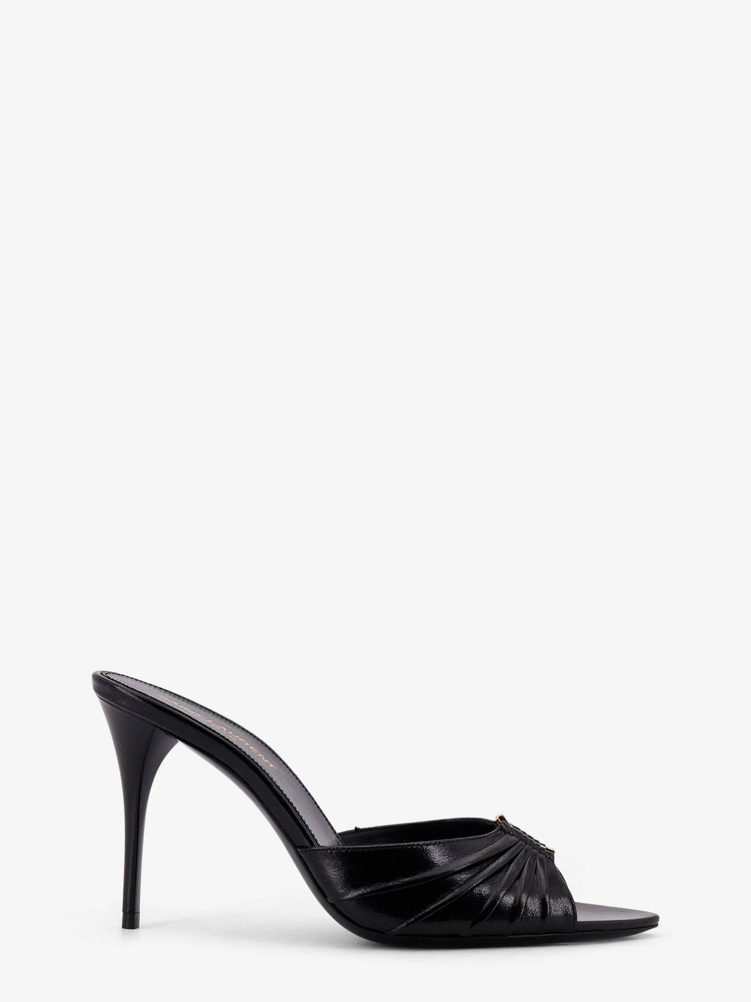 Saint Laurent Paris Babylone 90 Leather Sandals Size US 7 / IT 37 - 1 Thumbnail