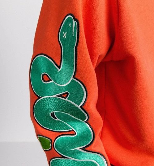 Dior × Kaws o1w1db11025 513J201 Cotton Fleece Hooded Sweatshirt Size US L / EU 52-54 / 3 - 6 Thumbnail