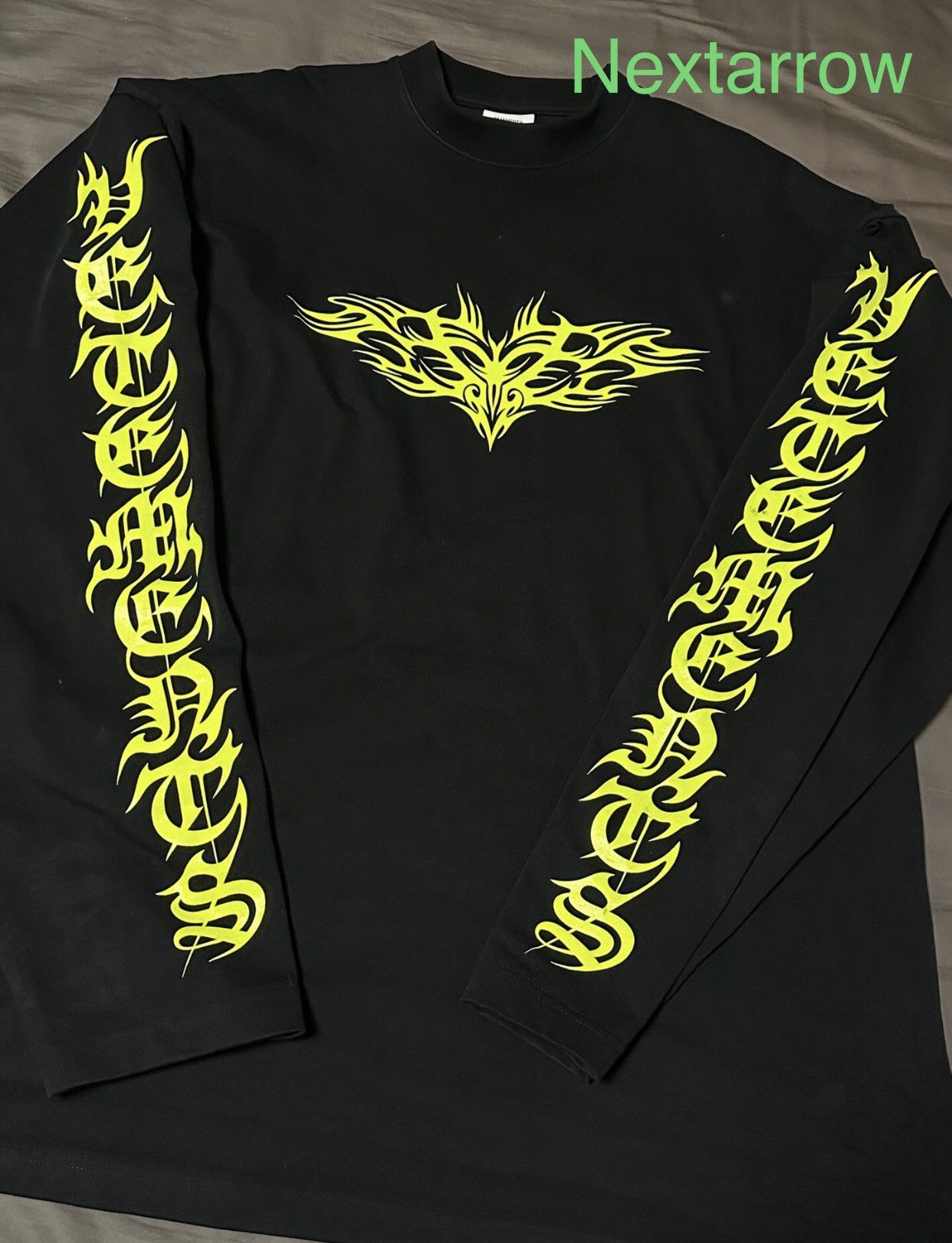 Vetements Vetements 21aw Sanskrit long sleeved shirt | Grailed