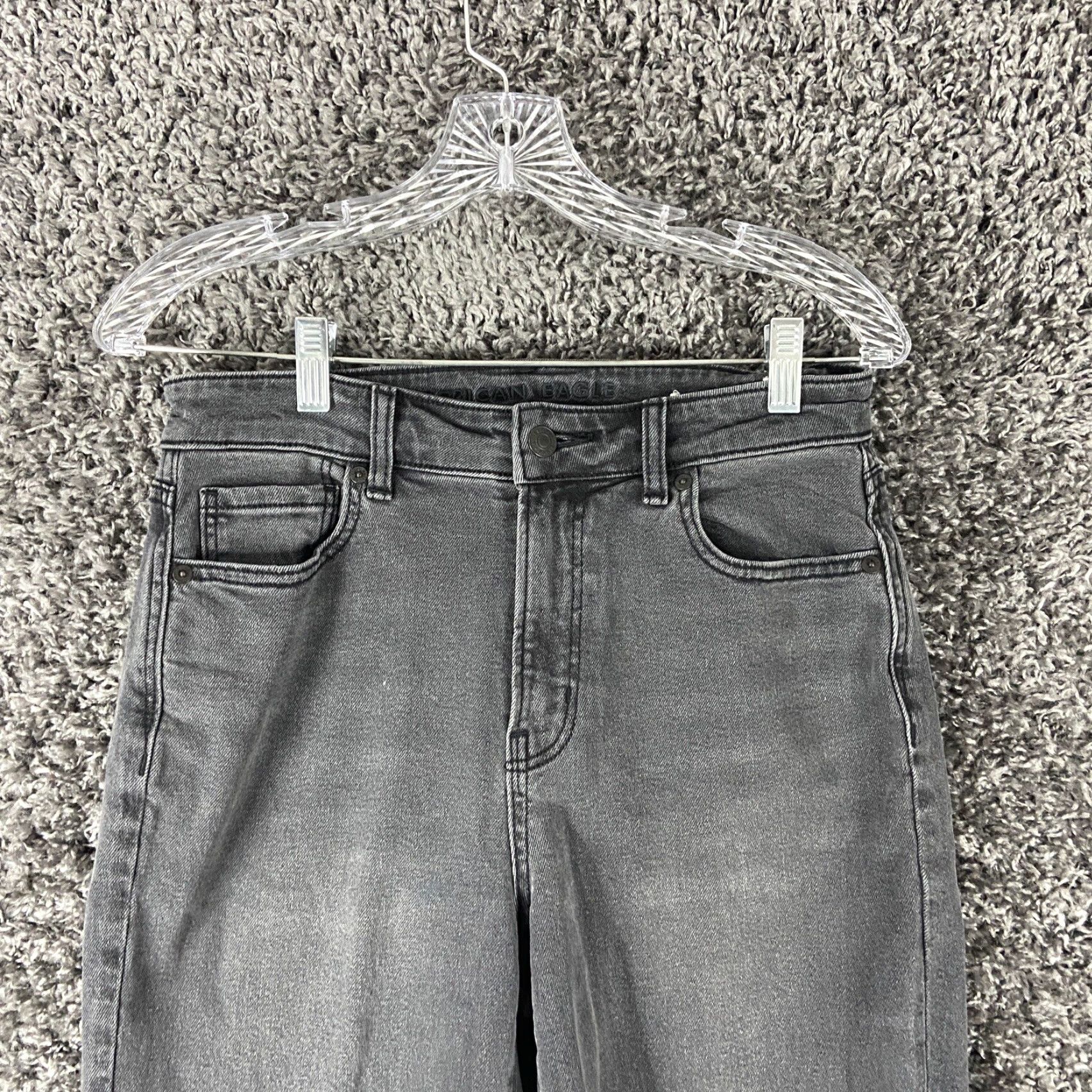 American Eagle Outfitters VINTAGE American Eagle Mom Jeans Black Denim Women’s 4 Size 27" / US 4 / IT 40 - 4 Thumbnail