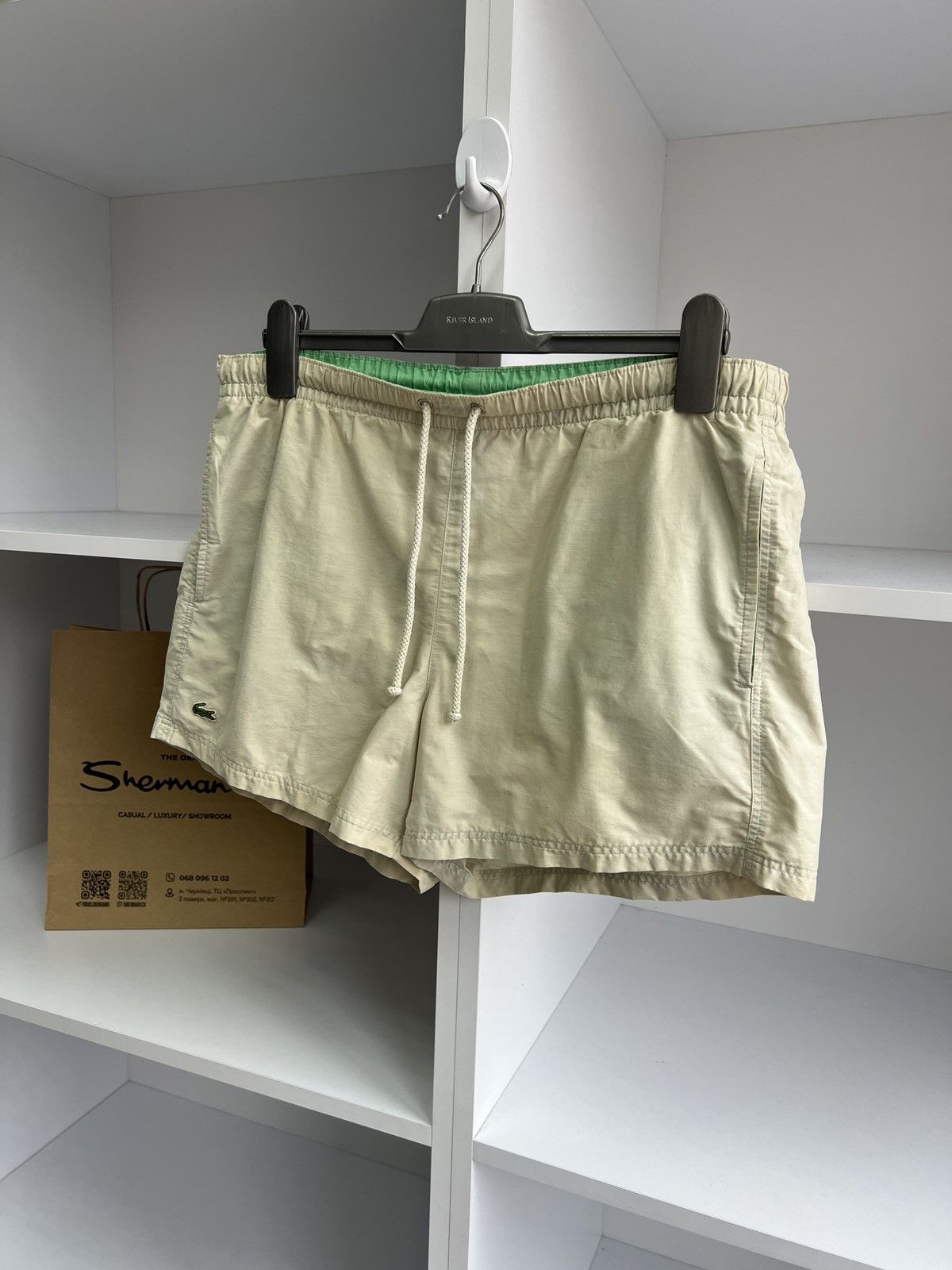 Lacoste × Vintage Vintage Lacoste Chino Shorts Size US 34 / EU 50 - 3 Thumbnail