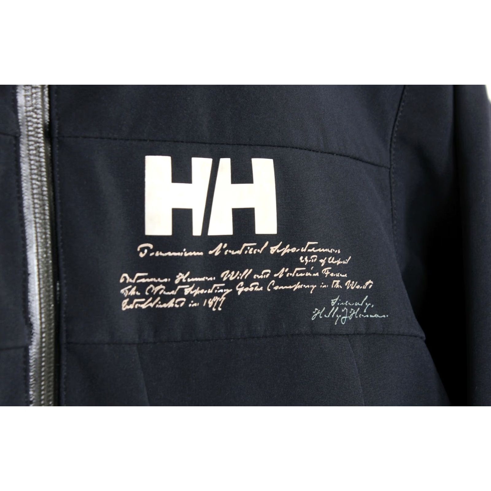 Helly Hansen VINTAGE HELLY HANSEN Navy Blue Soft Shell Jacket Women M MJ1428 Size M / US 6-8 / IT 42-44 - 4 Thumbnail