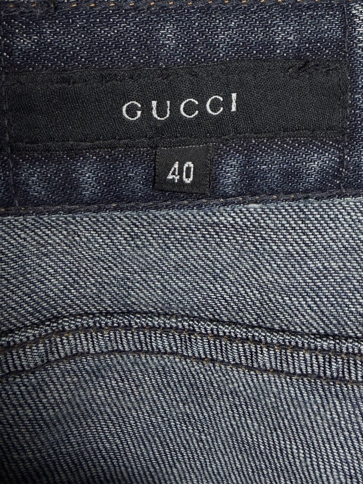 Gucci SS00 Gucci Tom Ford Whiskered Bootcut Flared Denim Jeans Size US 29 - 6 Thumbnail