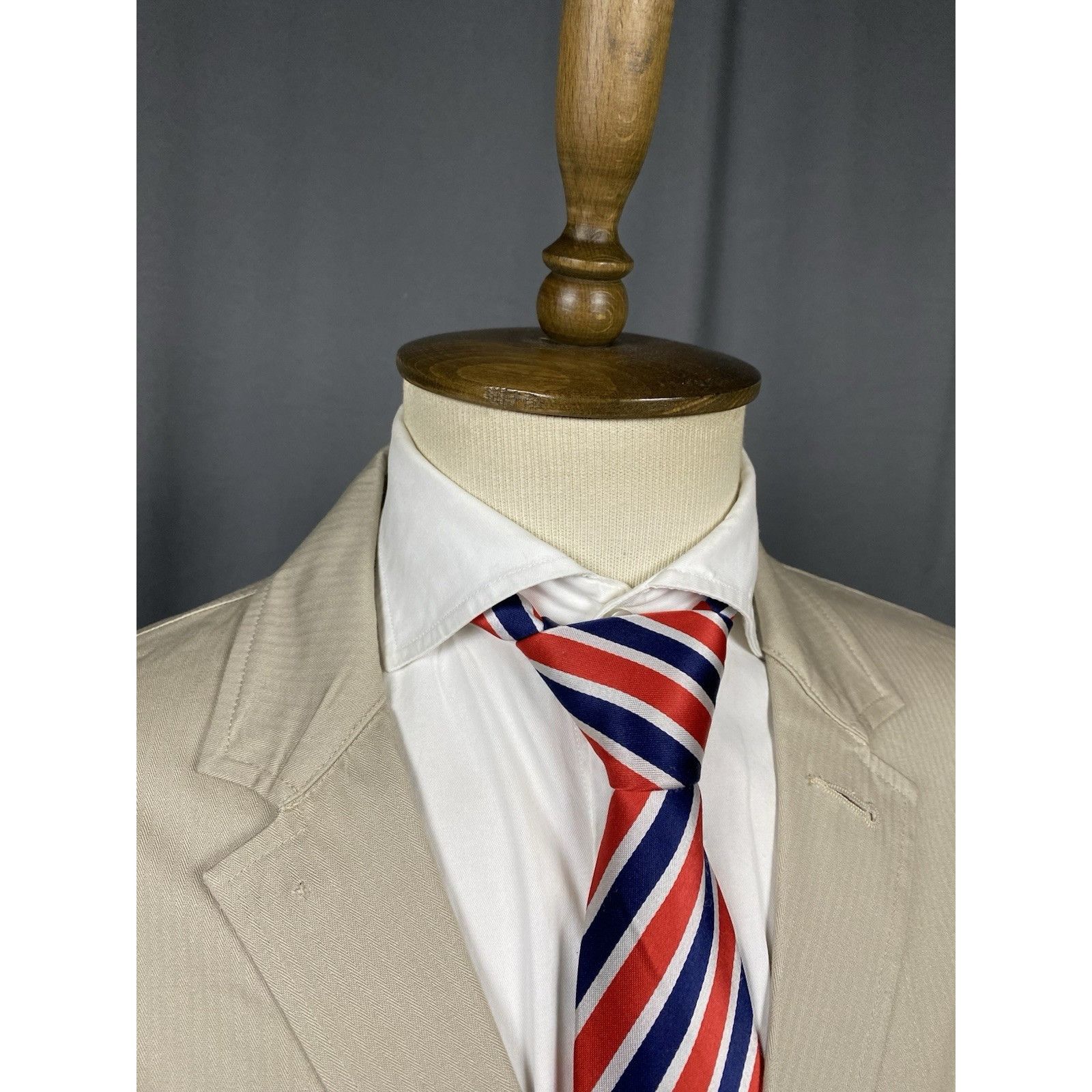 Folk MINT! Folk Men's Beige Multipocket Workwear Blazer Sportcoat Size US M / EU 48-50 / 2 - 7 Thumbnail