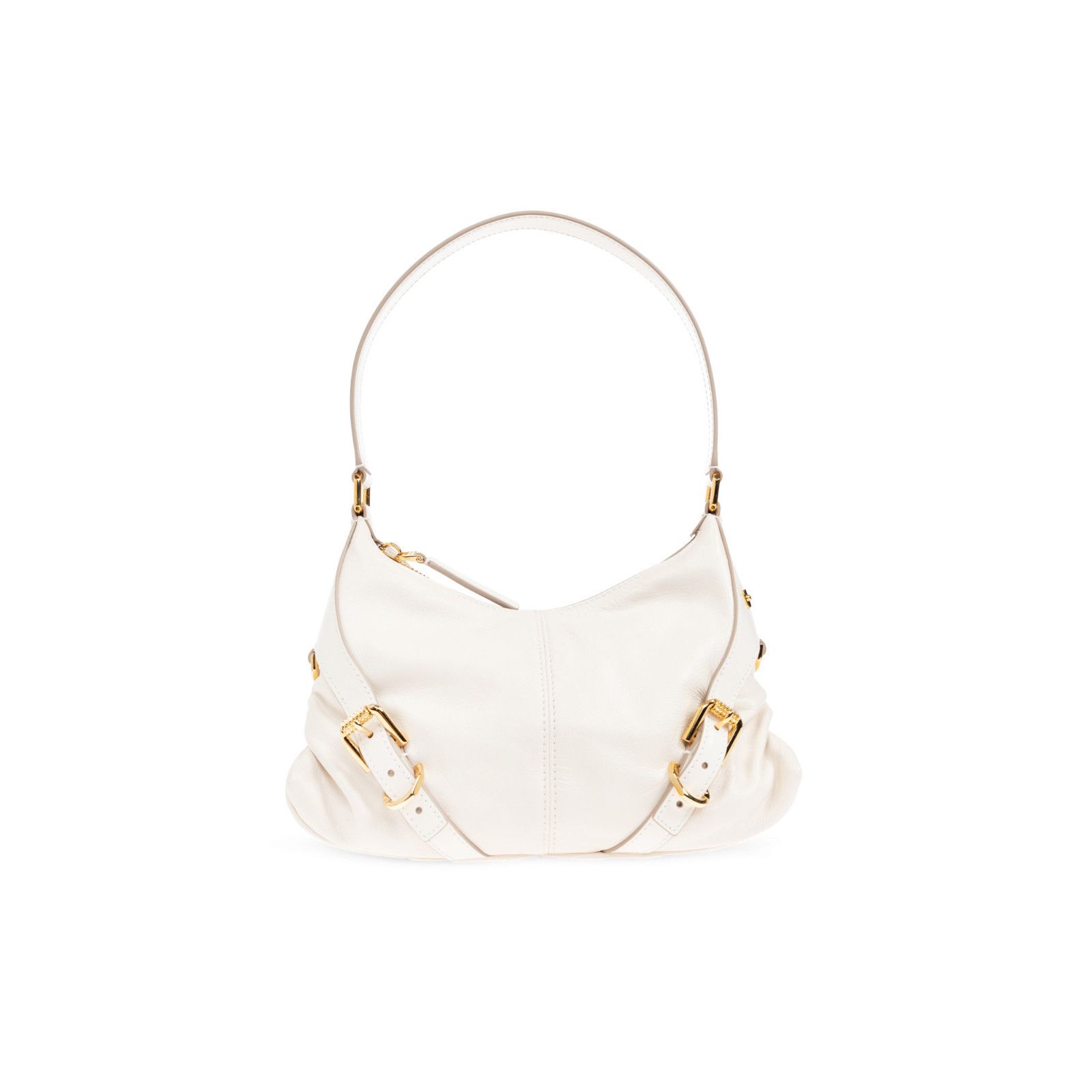 GIVENCHY Small Voyou White Leather Shoulder Bag New And Auth