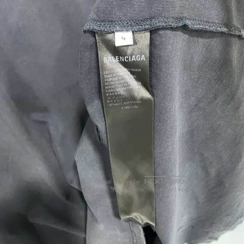 Balenciaga Balenciaga Destroyed Short Sleeve Size US XL / EU 56 / 4 - 6 Thumbnail