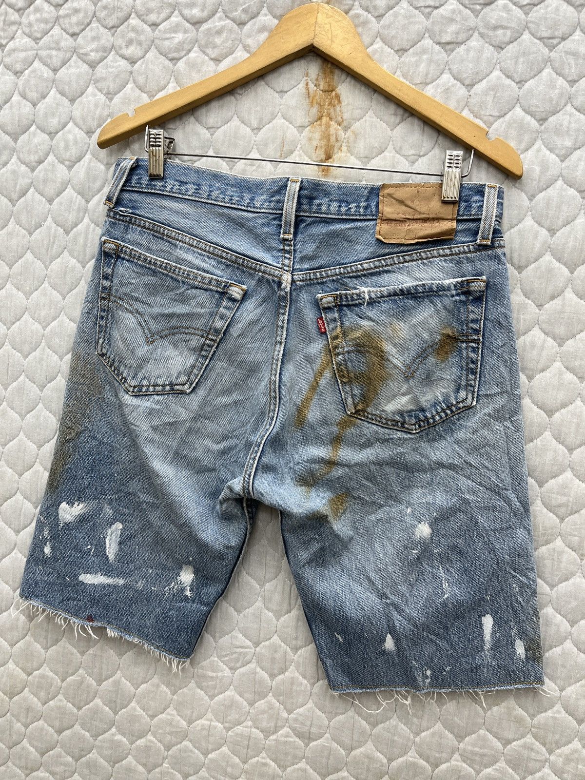 Levi's 🔥🔥🔥STEALS VTG LEVIS 501 SHORTS (CUSTOM) Size US 32 / EU 48 - 11 Thumbnail