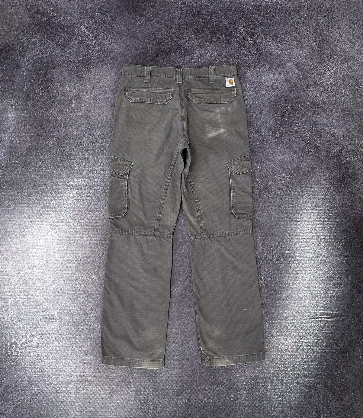 Carhartt Vintage Carhartt Cargo Hype USA Baggy Faded Opium Work Pants Size US 34 / EU 50 - 1 Thumbnail