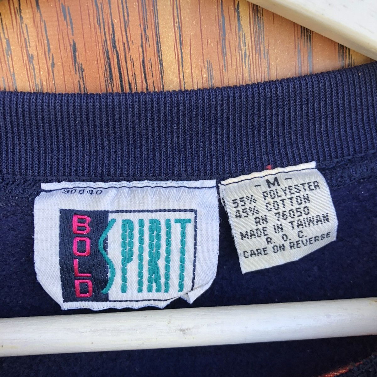Vintage Vintage Bolo Spirit Patchwork Pullover Sweatshirt Size US M / EU 48-50 / 2 - 7 Thumbnail