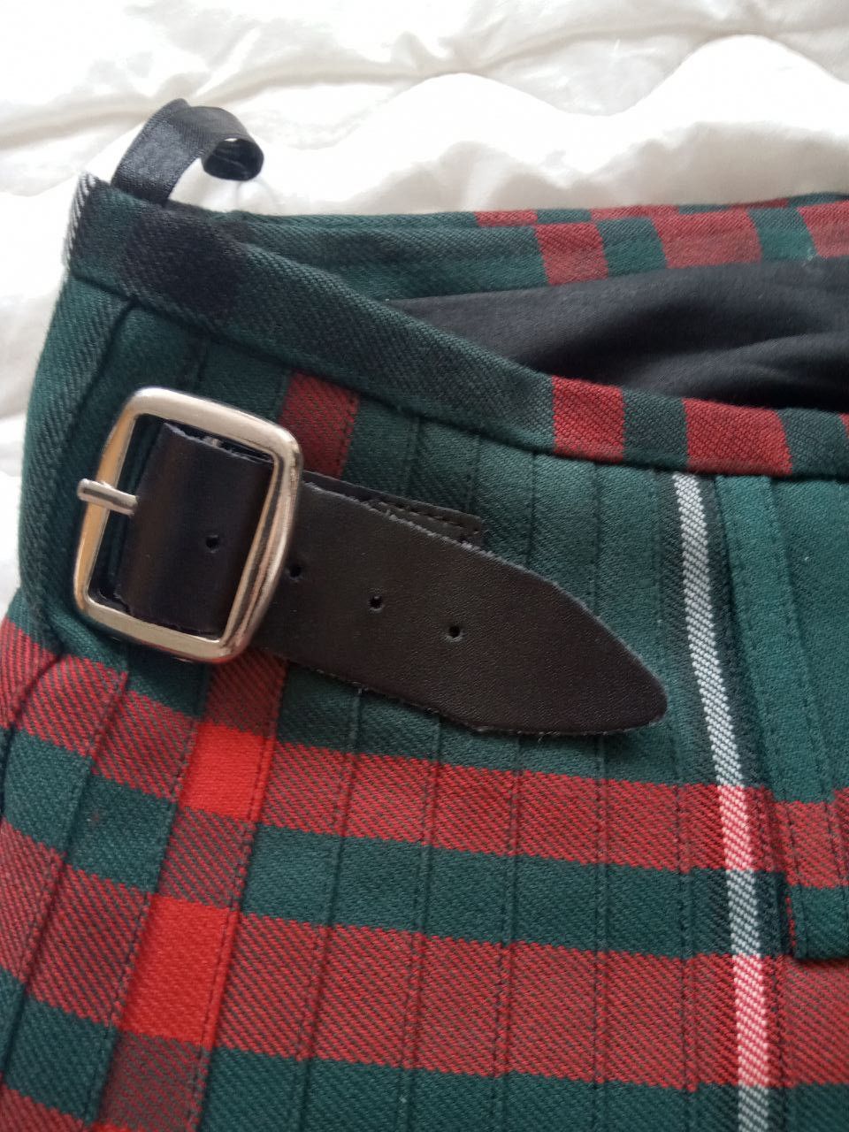 Designer Scottish Highland Kilt Unisex (Waist 39 cm) Size US 32 / EU 48 - 8 Thumbnail