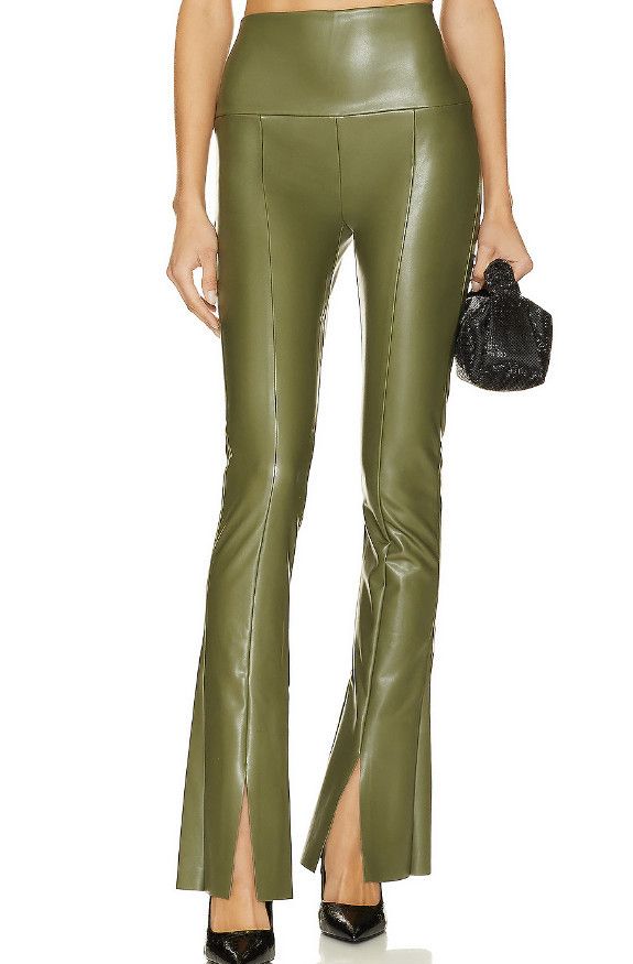 Norma Kamali Norma Kamali Spat Leggings in Military ( XS / 29 ) Size 24" / US 00 / IT 34 - 2 Thumbnail