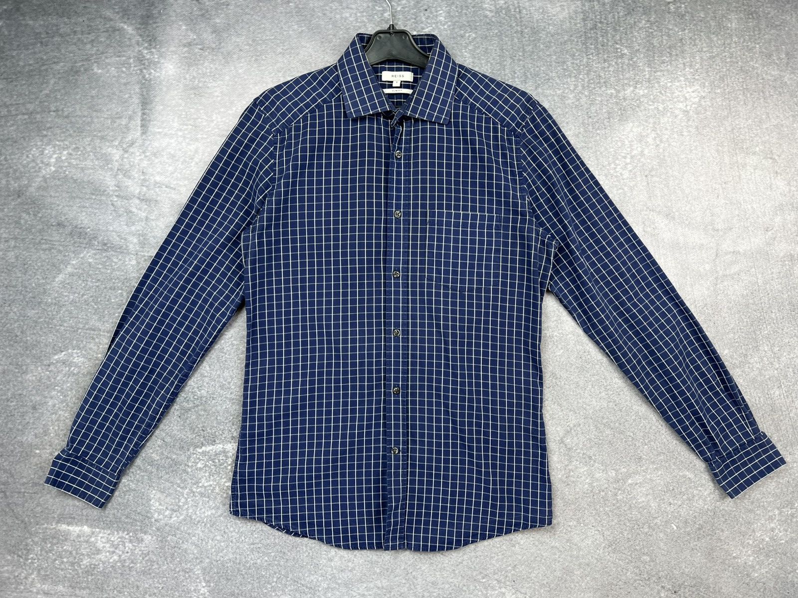 Designer × Reiss Reiss slim fit long sleeve men’s shirt Size US S / EU 44-46 / 1 - 1 Thumbnail