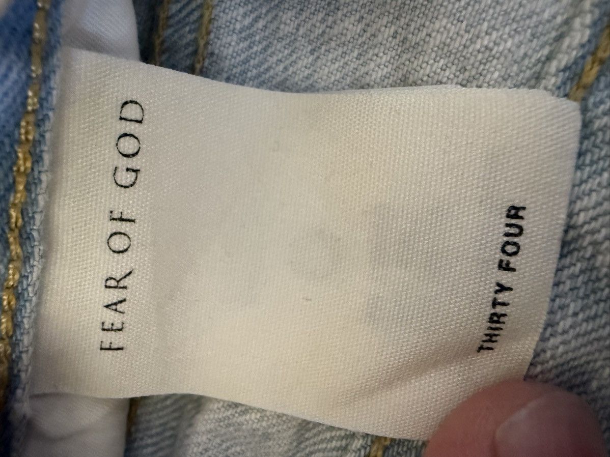 Fear of God Fear of God Selvedge Skinny Denim Jeans Size US 34 / EU 50 - 6 Thumbnail