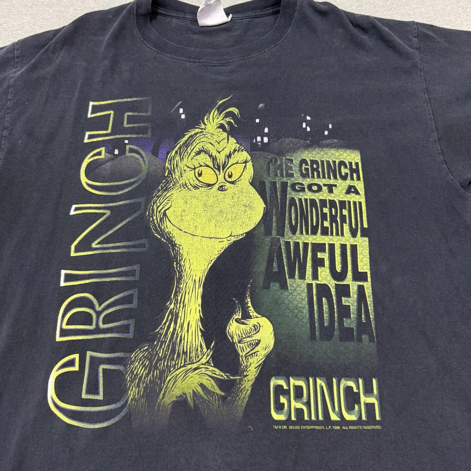 Other VTG 1999 Dr. Seuss Wear Grinch T-shirt Mens Size XL Size US XL / EU 56 / 4 - 2 Thumbnail