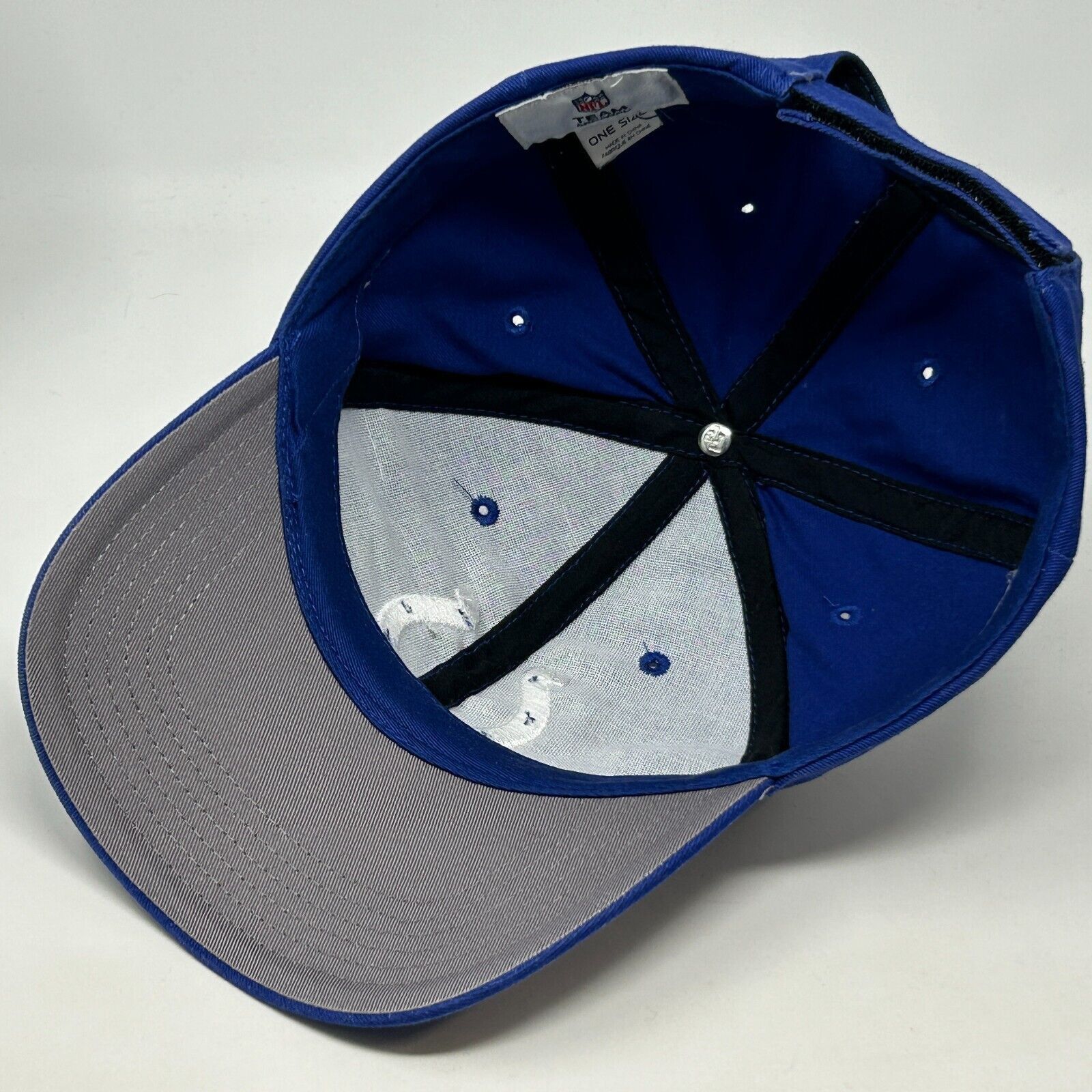 NFL Indianapolis Colts Hat Cap Strapback Blue NFL Team Apparel Size ONE SIZE - 4 Thumbnail