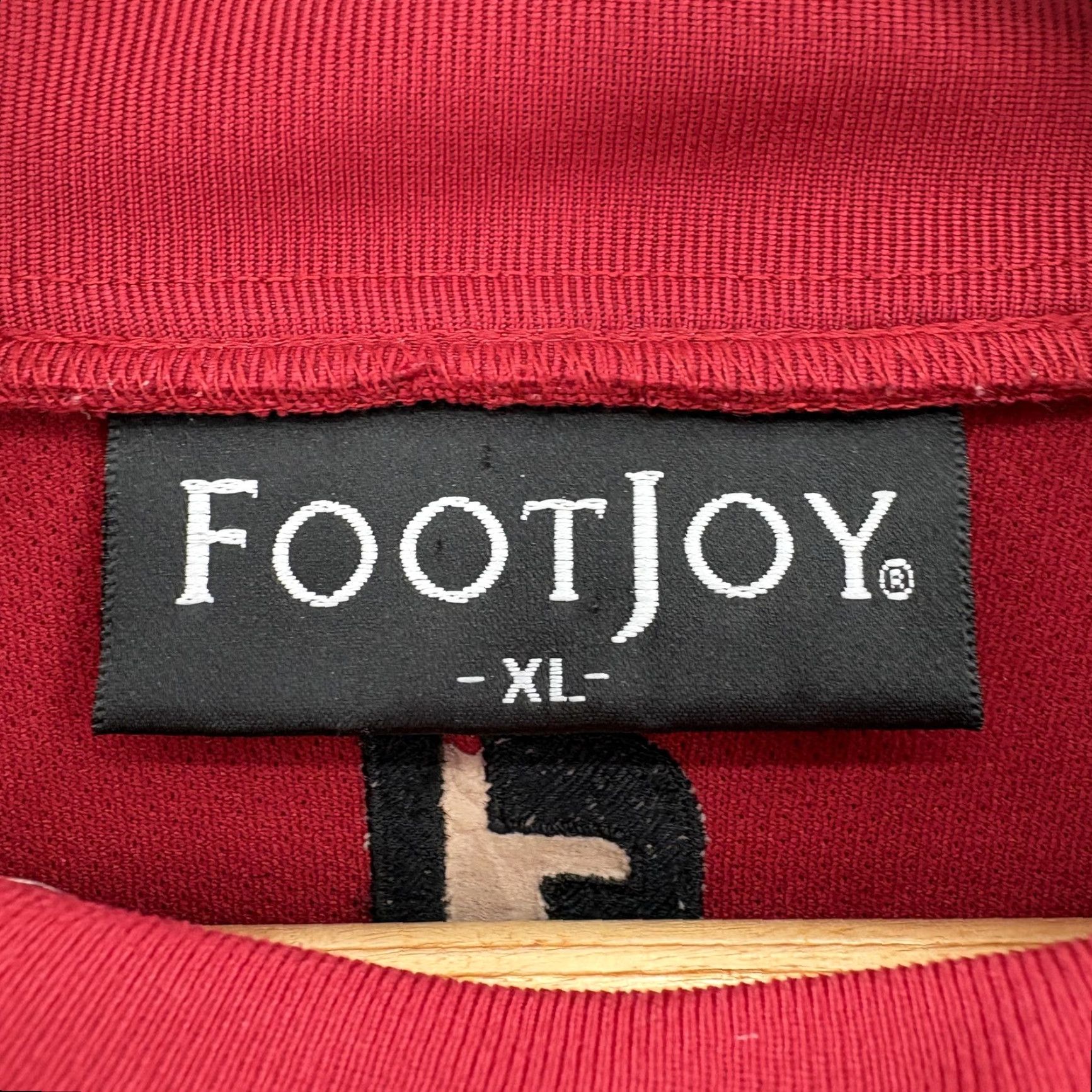 Footjoy FootJoy Shirt Mens XL Red Long Sleeve Mock Neck Golf Top VTG Lost Dunes USA Size US XL / EU 56 / 4 - 3 Thumbnail
