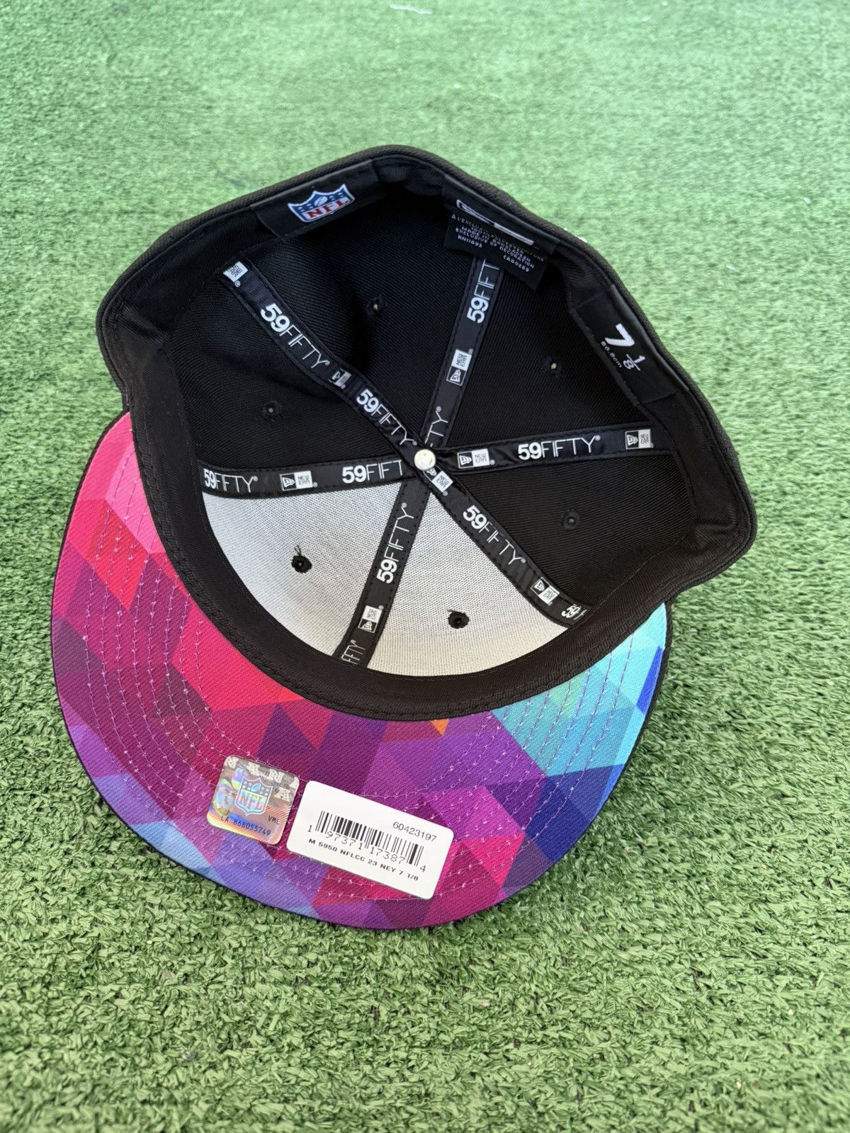 New Era New Era New York Jets 2023 NFL Crucial Catch 59Fifty 7 1/8 Size ONE SIZE - 5 Thumbnail