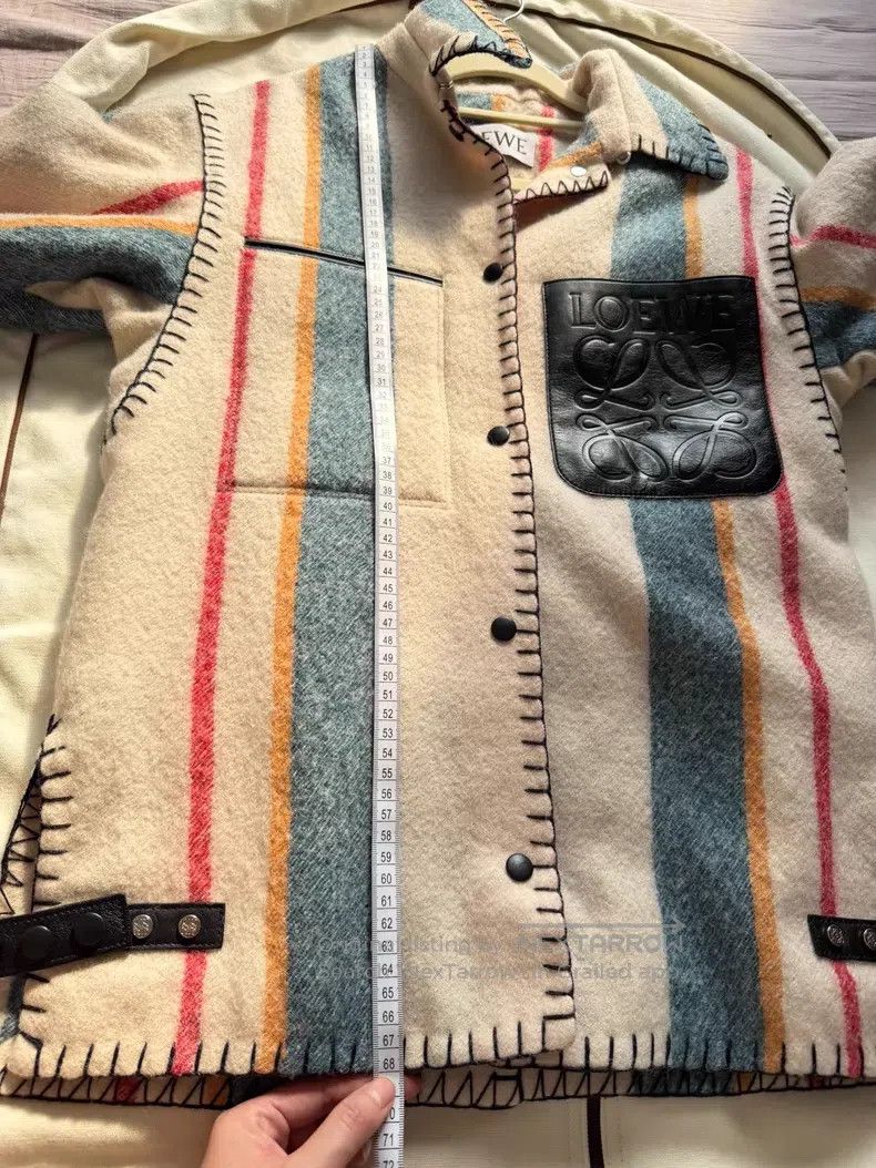 Loewe Loewe Color Blocked Vertical Stripe Design, Leather Pocket Size XXS / US 00 / IT 34 - 8 Thumbnail