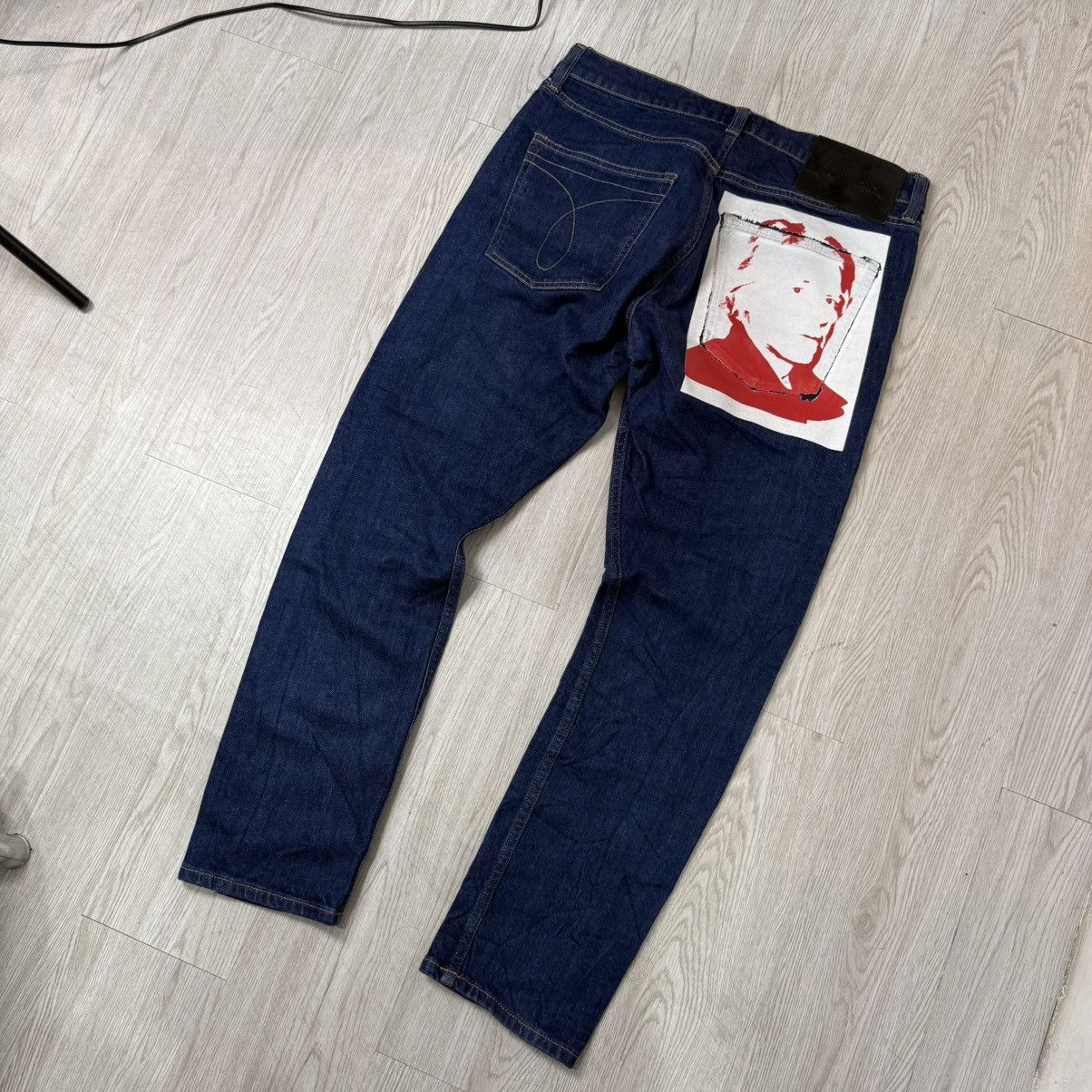 Andy Warhol × Calvin Klein 205W39NYC CALVIN KLEIN x ANDY WARHOL denim pants art Size US 32 / EU 48 - 3 Thumbnail