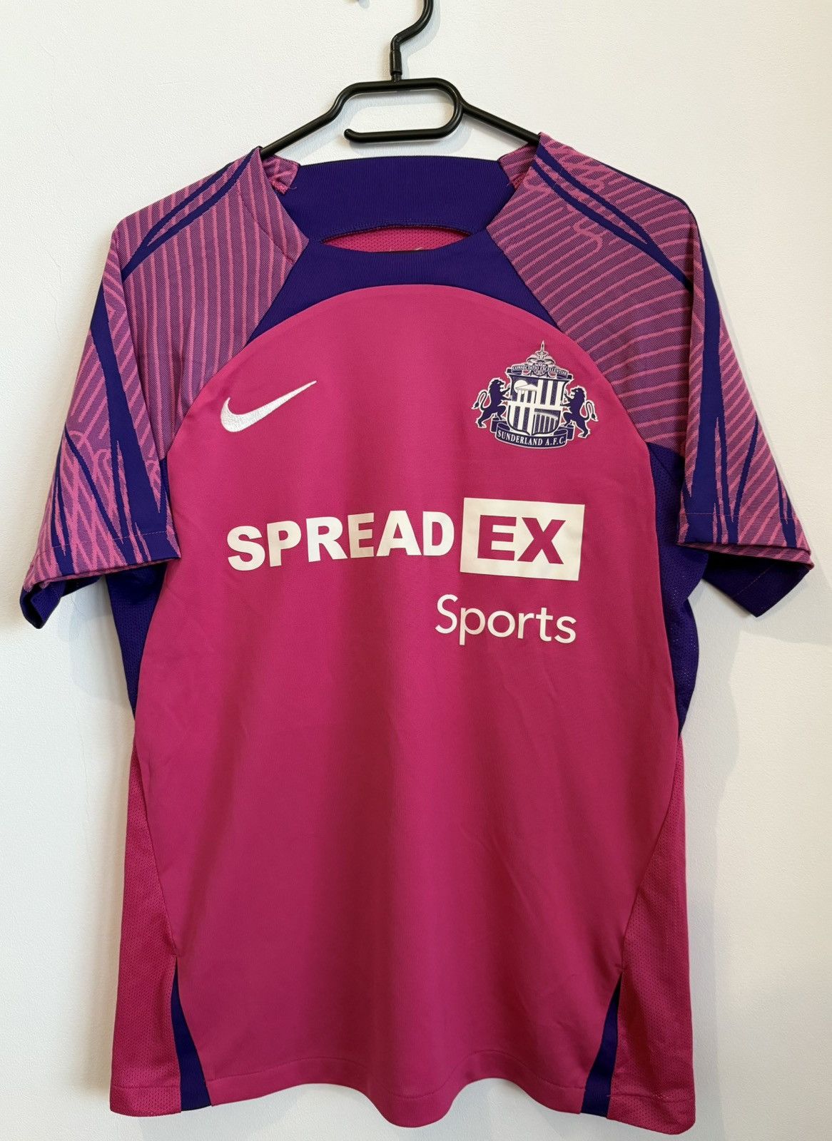 Nike Sunderland Nike Jersey Pink SpreadEX 2023/2024 Size US M / EU 48-50 / 2 - 1 Thumbnail