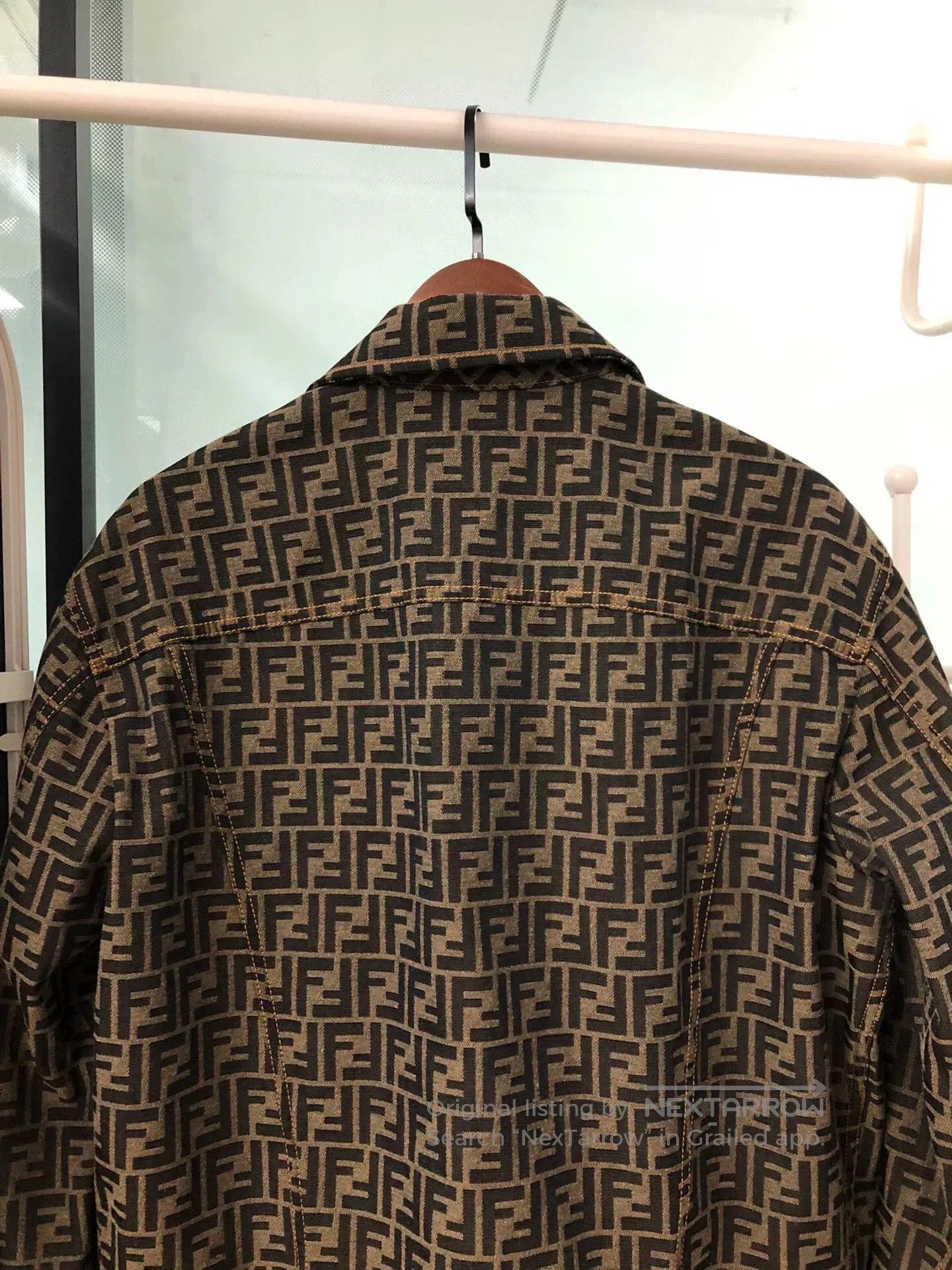 Fendi fendi printed outerwear coat size 50. Size US L / EU 52-54 / 3 - 2 Thumbnail
