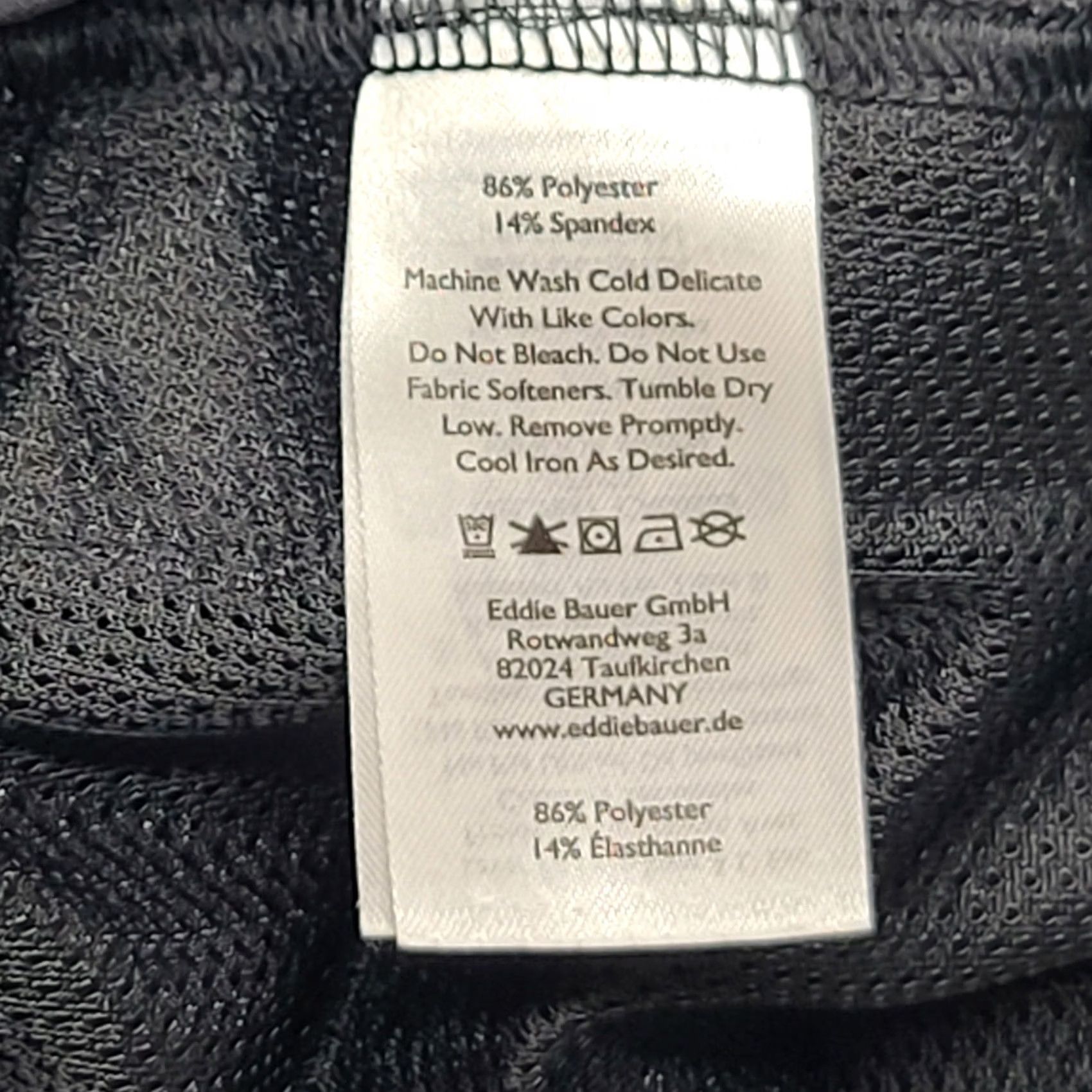 Eddie Bauer Eddie Bauer Travex Skirt Womens L Aster Regular Fit Quick Dry Lightweight Pockets A-Line Black Size 36" / US 14 / IT 50 - 7 Thumbnail