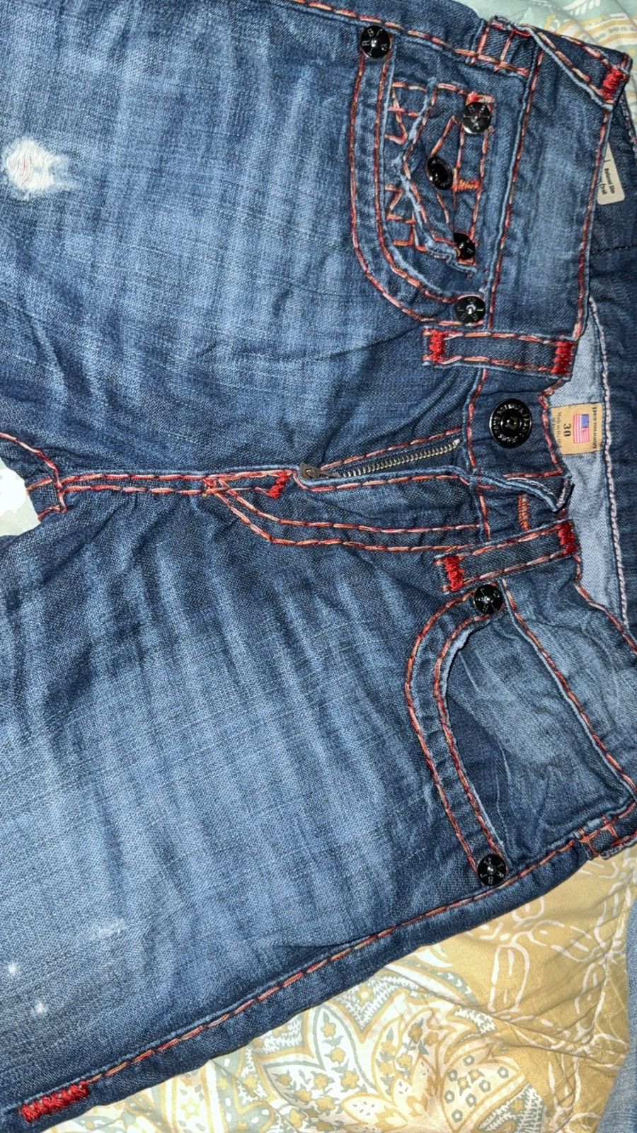 True Religion Geno Super T Slim Size US 30 / EU 46 - 2 Thumbnail