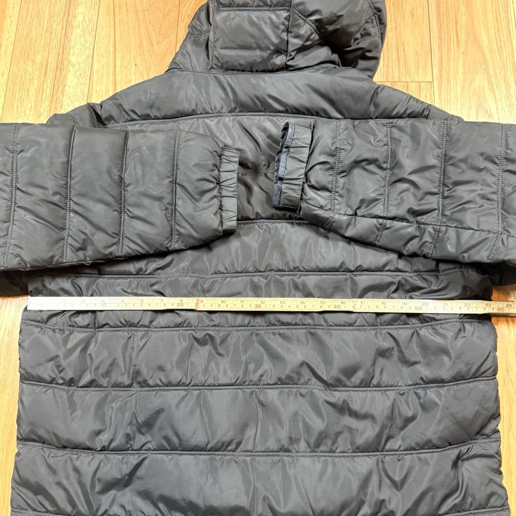 London Fog London Fog Puffer Jacket Mens Large Black Hood Water Resistant Lightweight Full Zip Size US L / EU 52-54 / 3 - 5 Thumbnail